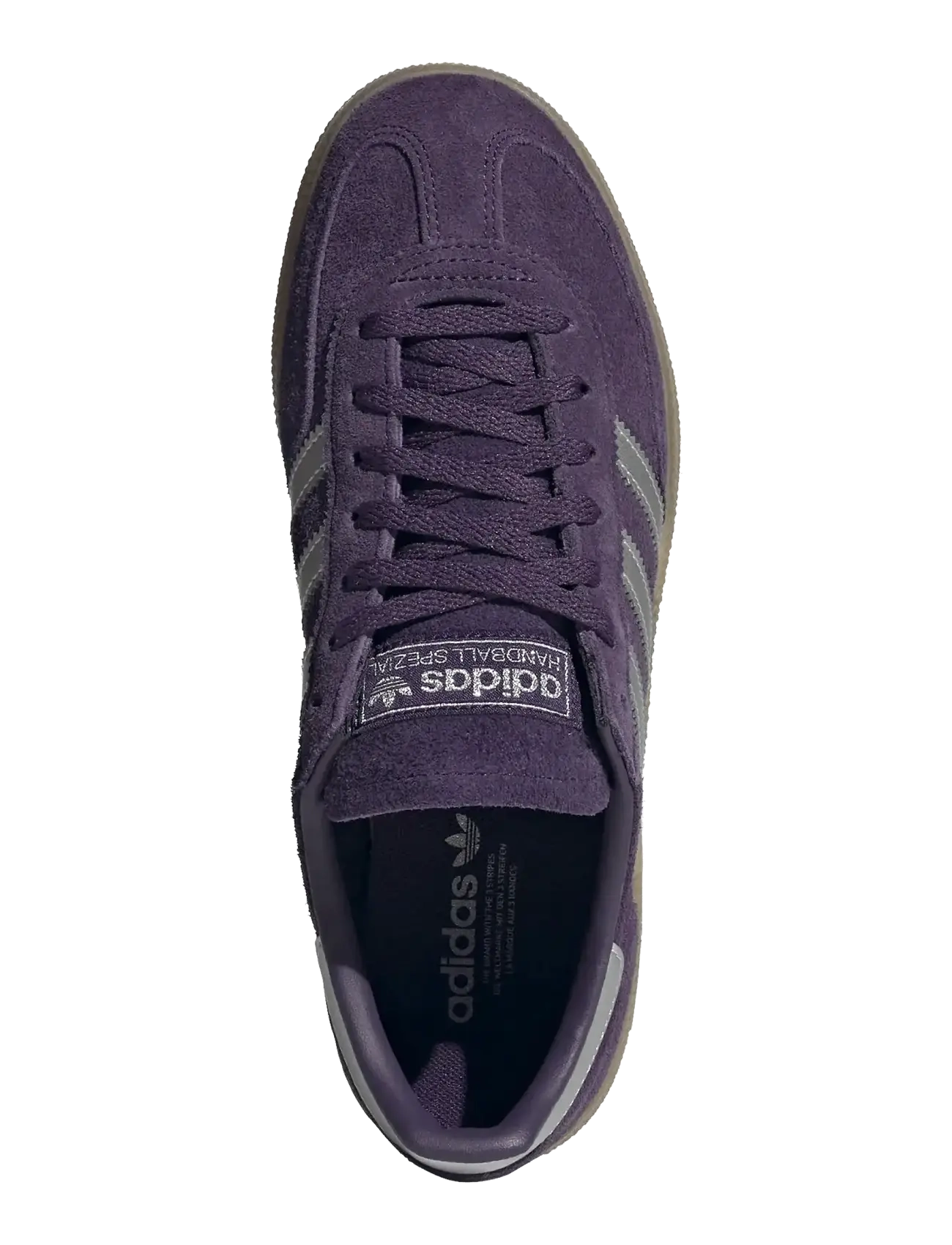 adidas Originals - HANDBALL SPEZIAL W - lave sneakers - aurplu/silvmt/aurplu - 4