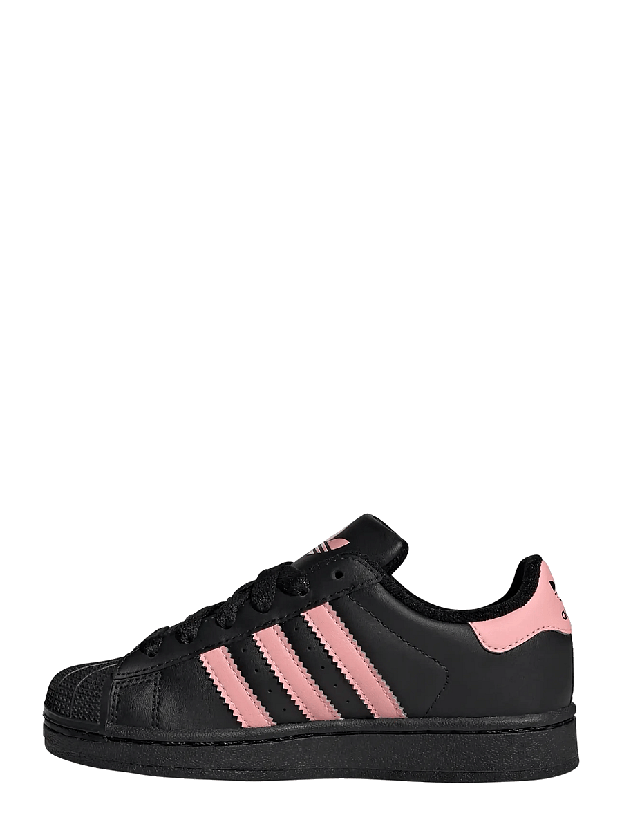 adidas Originals - SUPERSTAR II C - laag sneakers - cblack/glopnk/cblack - 2