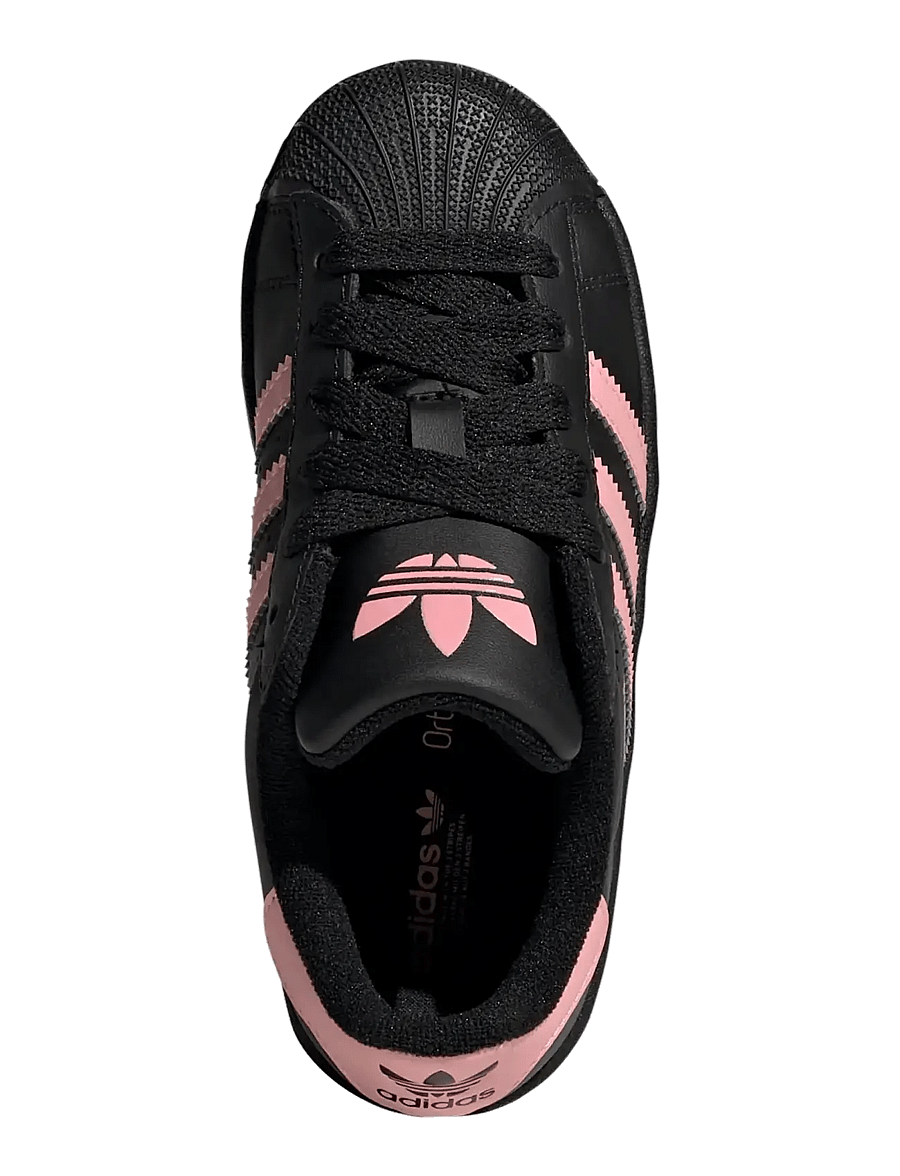 adidas Originals - SUPERSTAR II C - laag sneakers - cblack/glopnk/cblack - 4