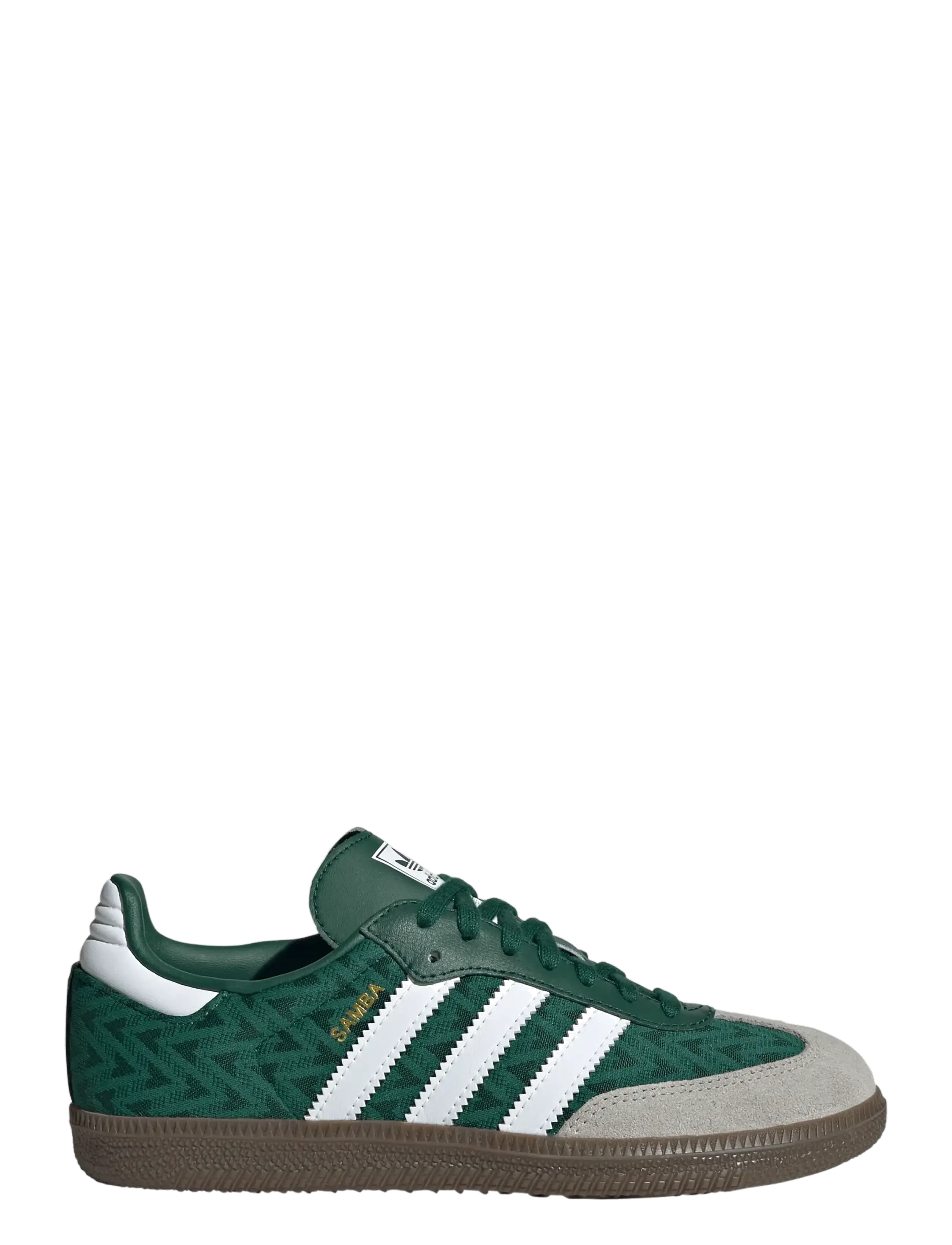 adidas Originals - SAMBA OG J - lave sneakers - cgreen/ftwwht/gum5 - 1