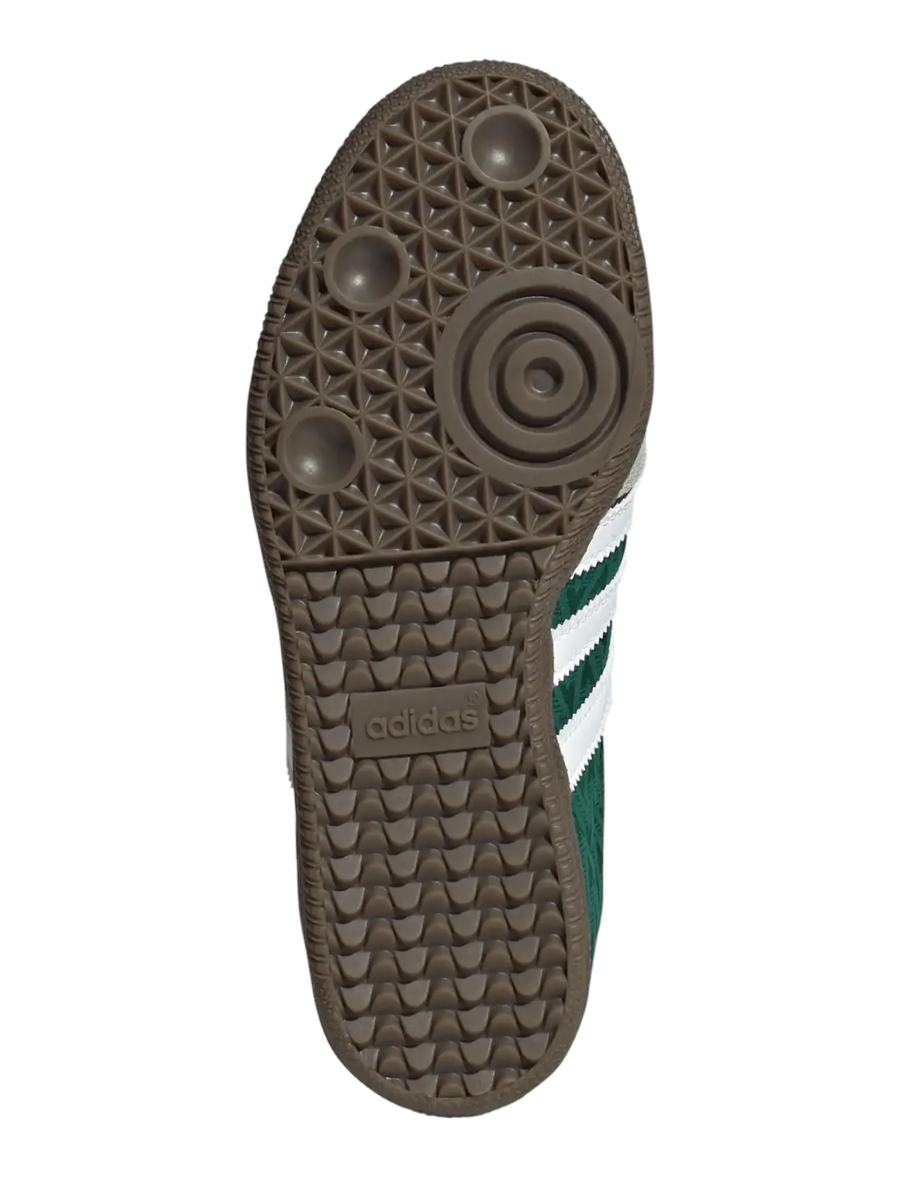 adidas Originals - SAMBA OG J - lave sneakers - cgreen/ftwwht/gum5 - 5