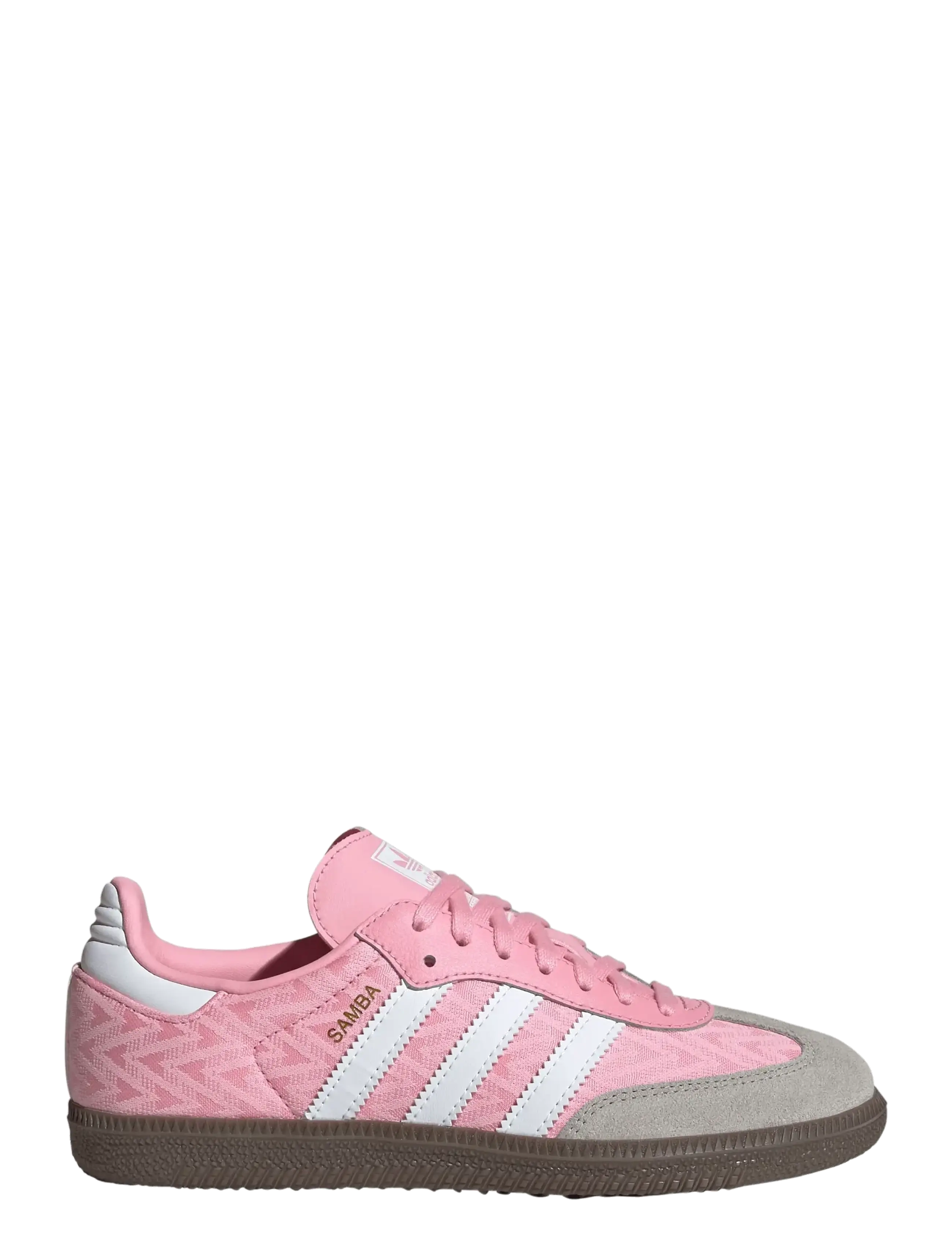 adidas Originals - SAMBA OG J - przed kostkę - ltpink/ftwwht/gum5 - 1
