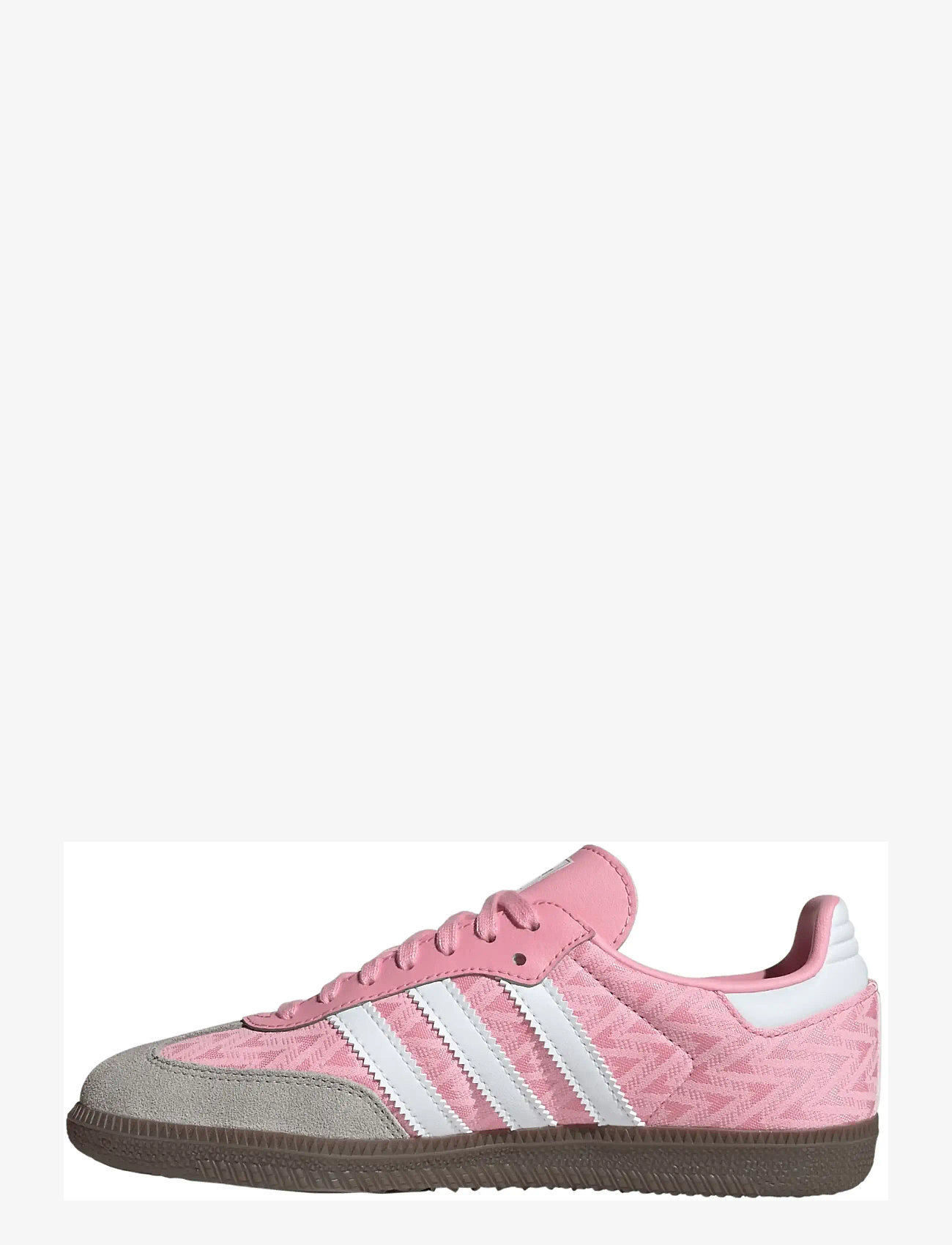 adidas Originals - SAMBA OG J - lave sneakers - ltpink/ftwwht/gum5 - 2