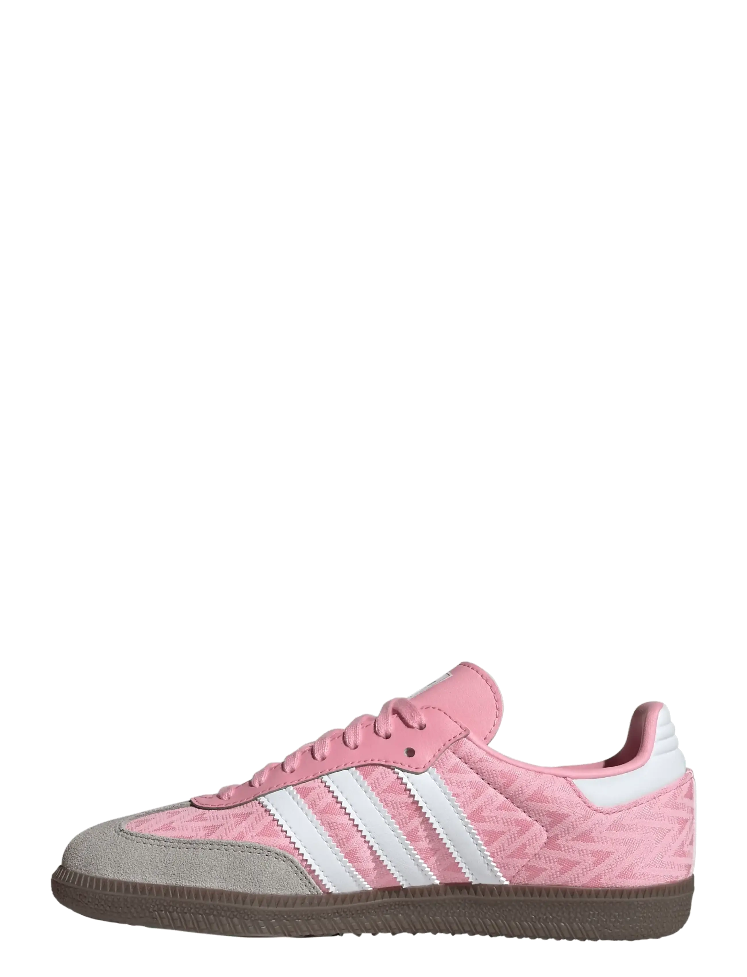 adidas Originals - SAMBA OG J - przed kostkę - ltpink/ftwwht/gum5 - 2