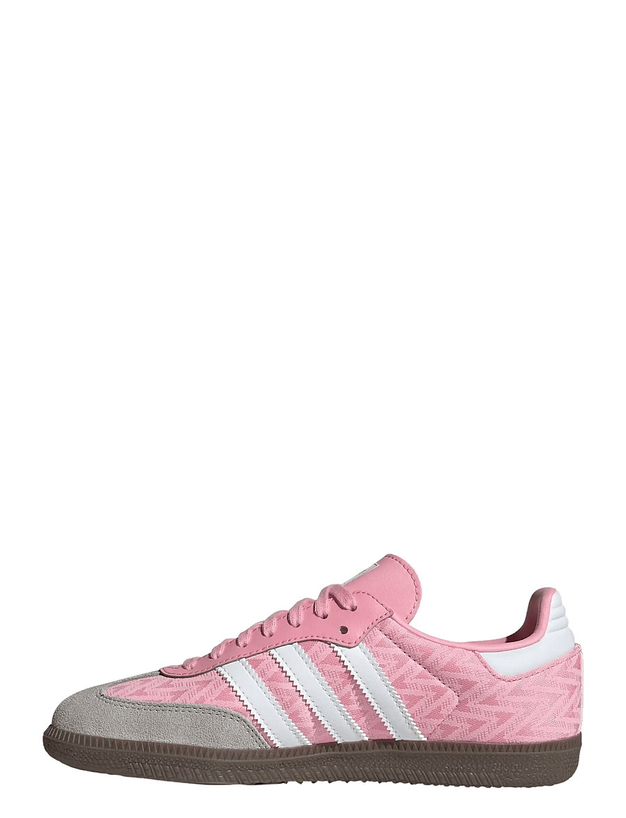 adidas Originals - SAMBA OG J - niedriger schnitt - ltpink/ftwwht/gum5 - 2