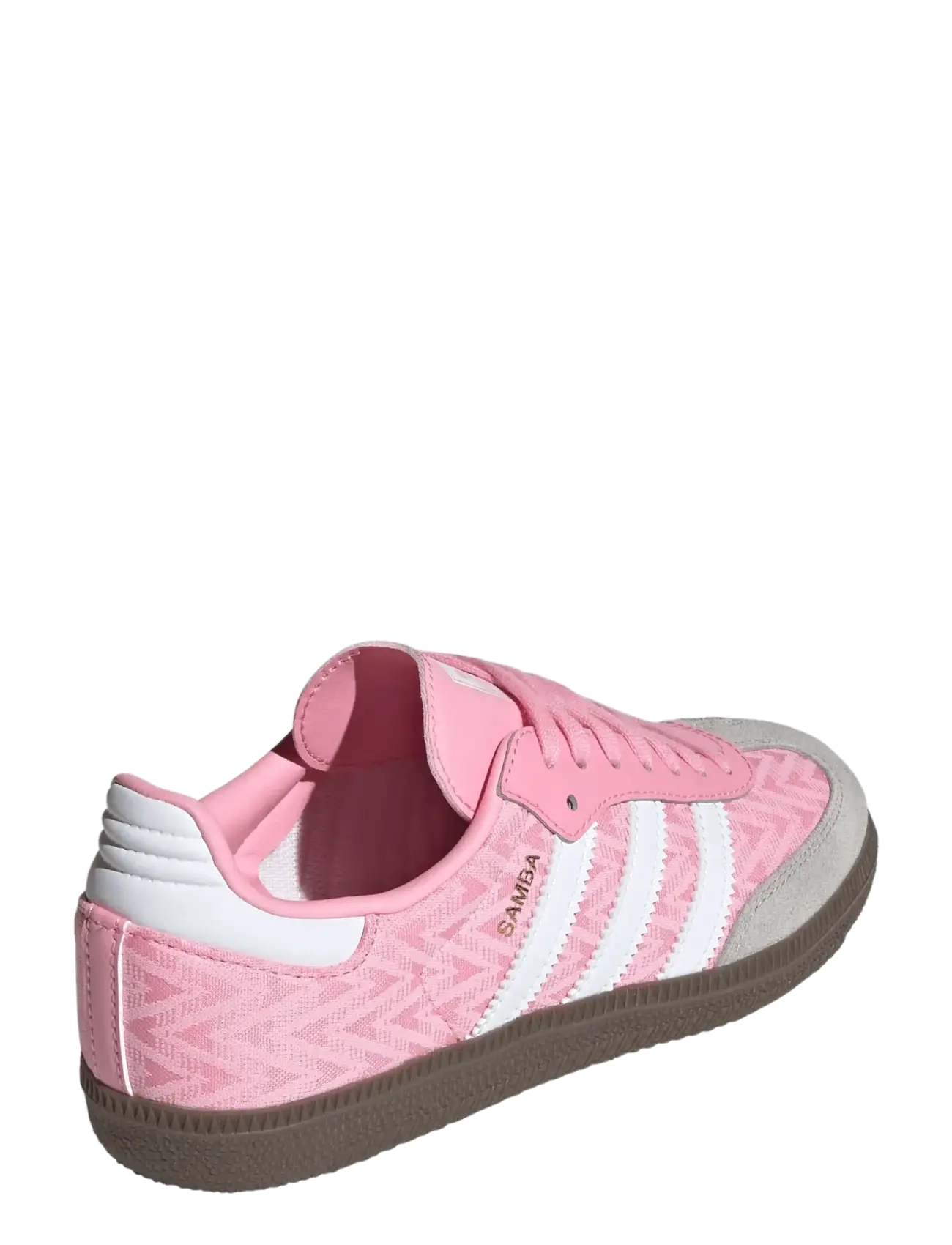 adidas Originals - SAMBA OG J - niedriger schnitt - ltpink/ftwwht/gum5 - 3