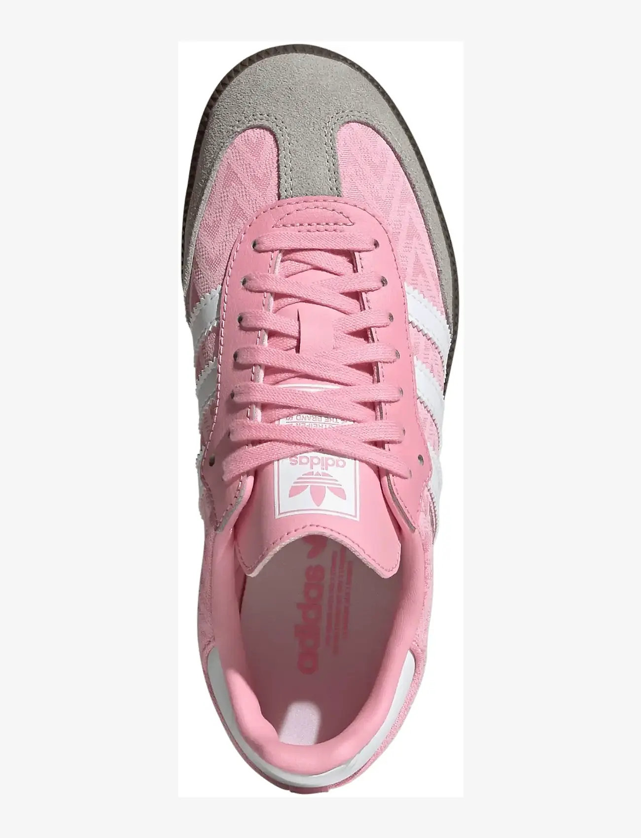 adidas Originals - SAMBA OG J - lave sneakers - ltpink/ftwwht/gum5 - 4