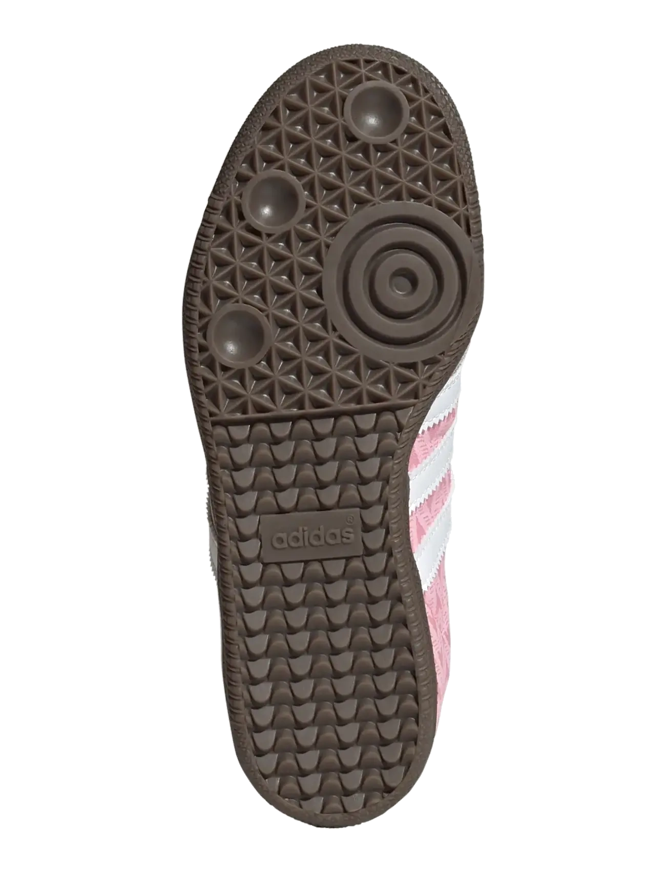 adidas Originals - SAMBA OG J - przed kostkę - ltpink/ftwwht/gum5 - 5