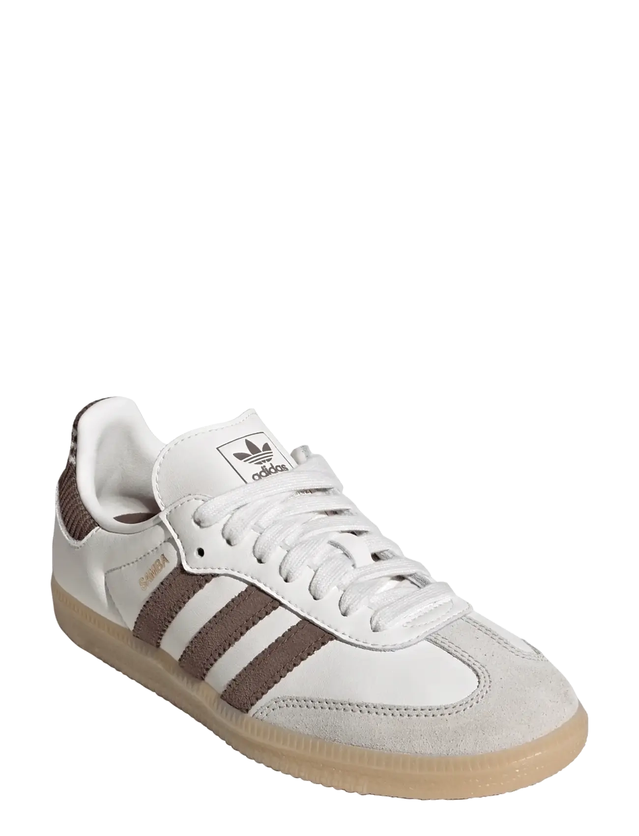 adidas Originals SAMBA OG J - Sneakers - CLOWHI/EARSTR/GUM3 / white