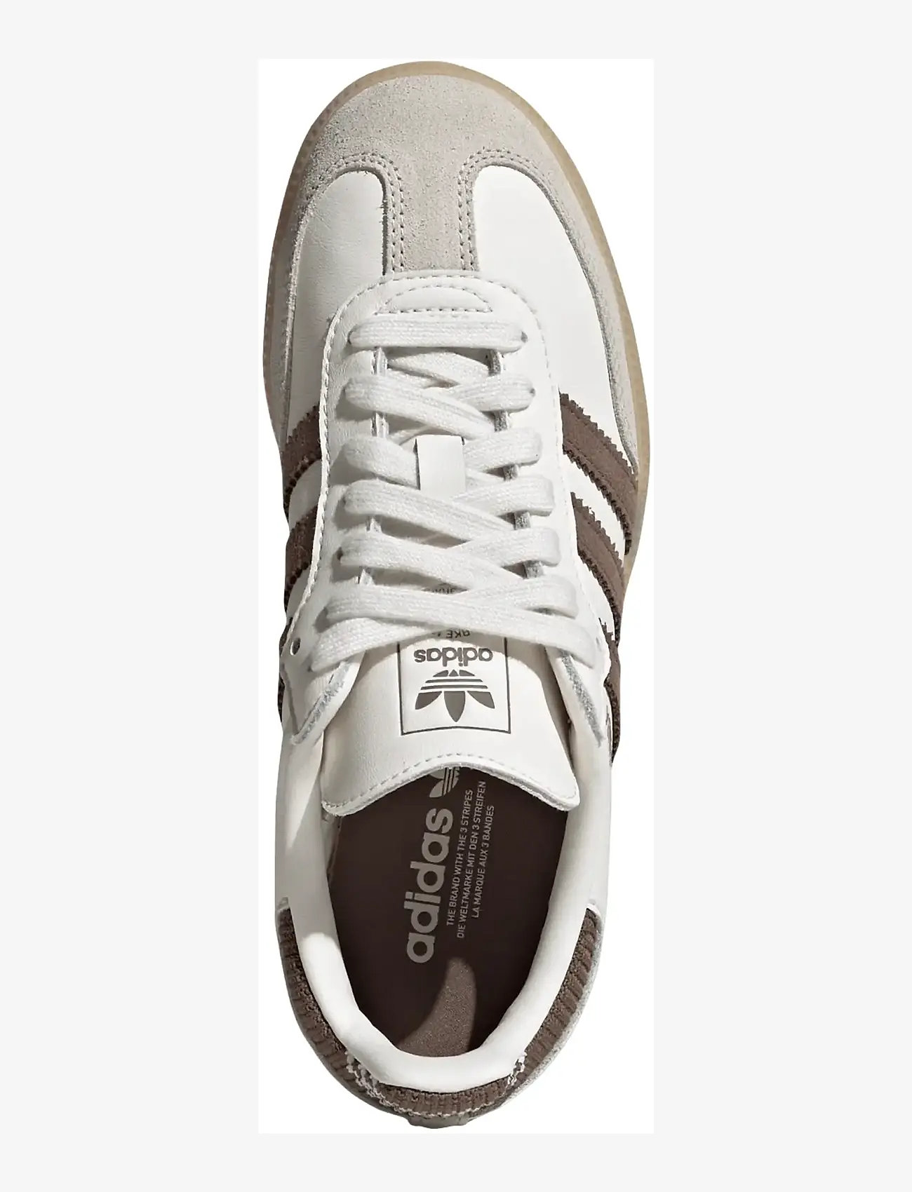 adidas Originals - SAMBA OG J - låga sneakers - clowhi/earstr/gum3 - 4