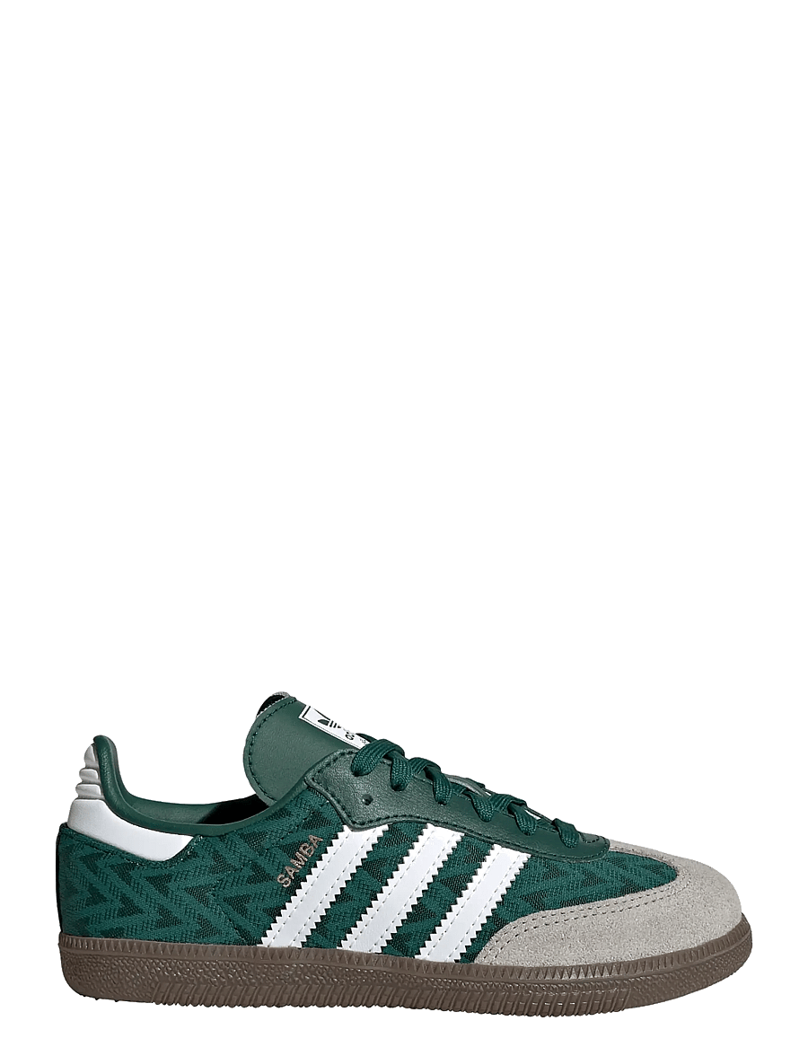 adidas Originals - SAMBA OG C - low-top sneakers - cgreen/ftwwht/gum5 - 1