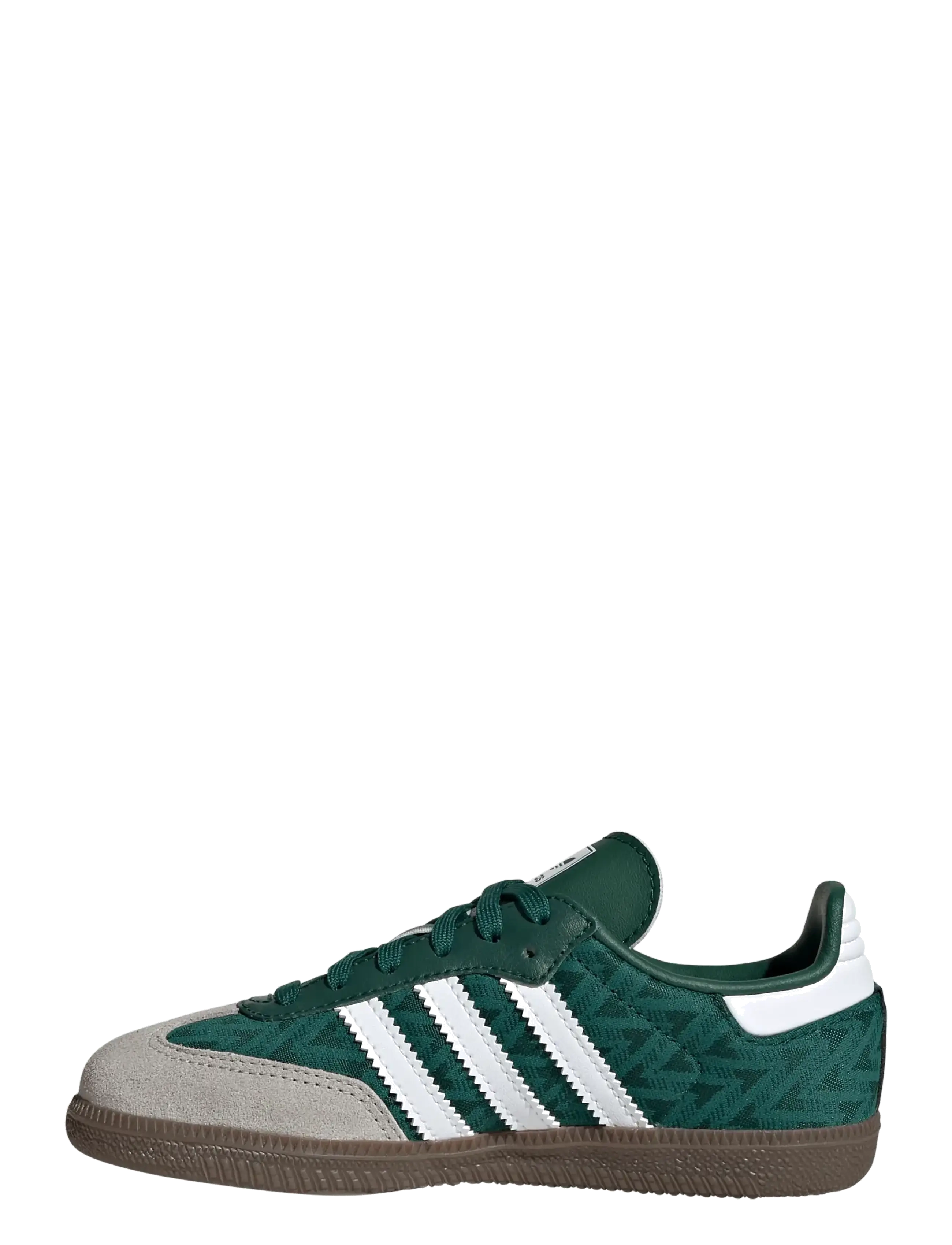 adidas Originals - SAMBA OG C - przed kostkę - cgreen/ftwwht/gum5 - 2