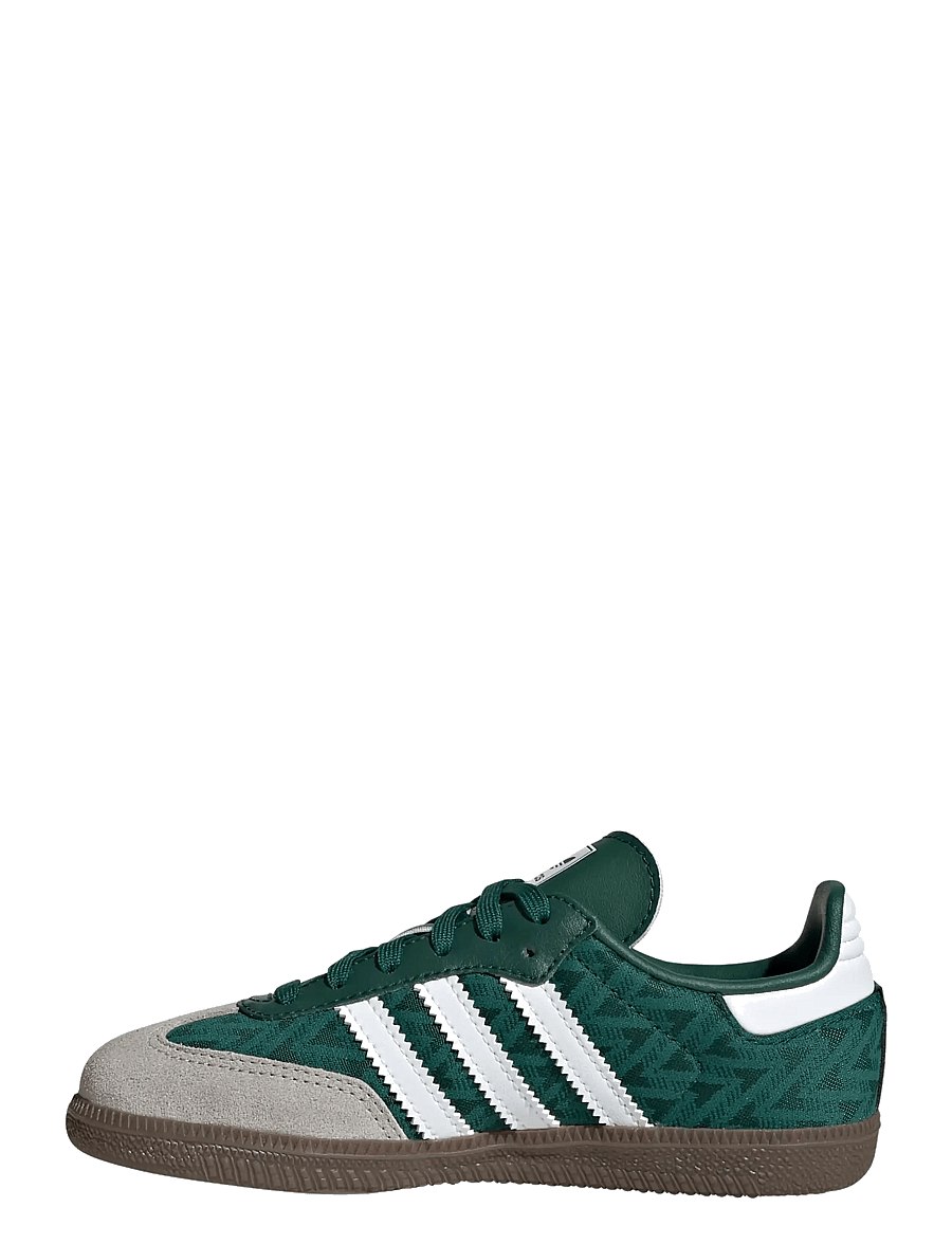 adidas Originals - SAMBA OG C - low-top sneakers - cgreen/ftwwht/gum5 - 2