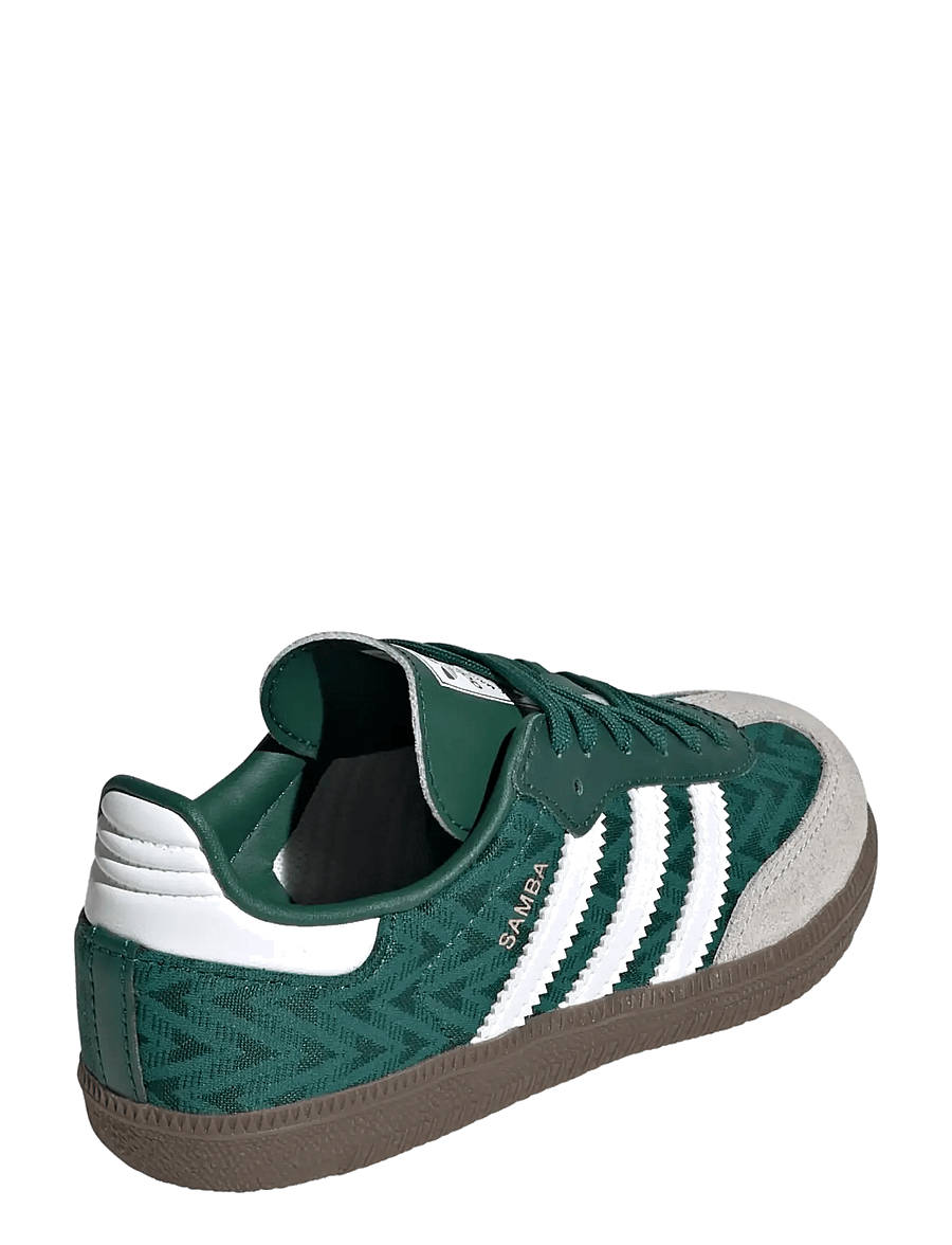 adidas Originals - SAMBA OG C - low-top sneakers - cgreen/ftwwht/gum5 - 3