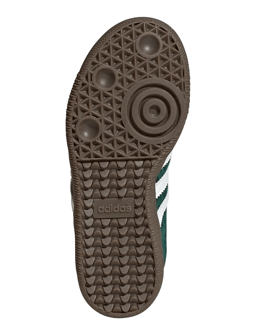 adidas Originals - SAMBA OG C - low-top sneakers - cgreen/ftwwht/gum5 - 5