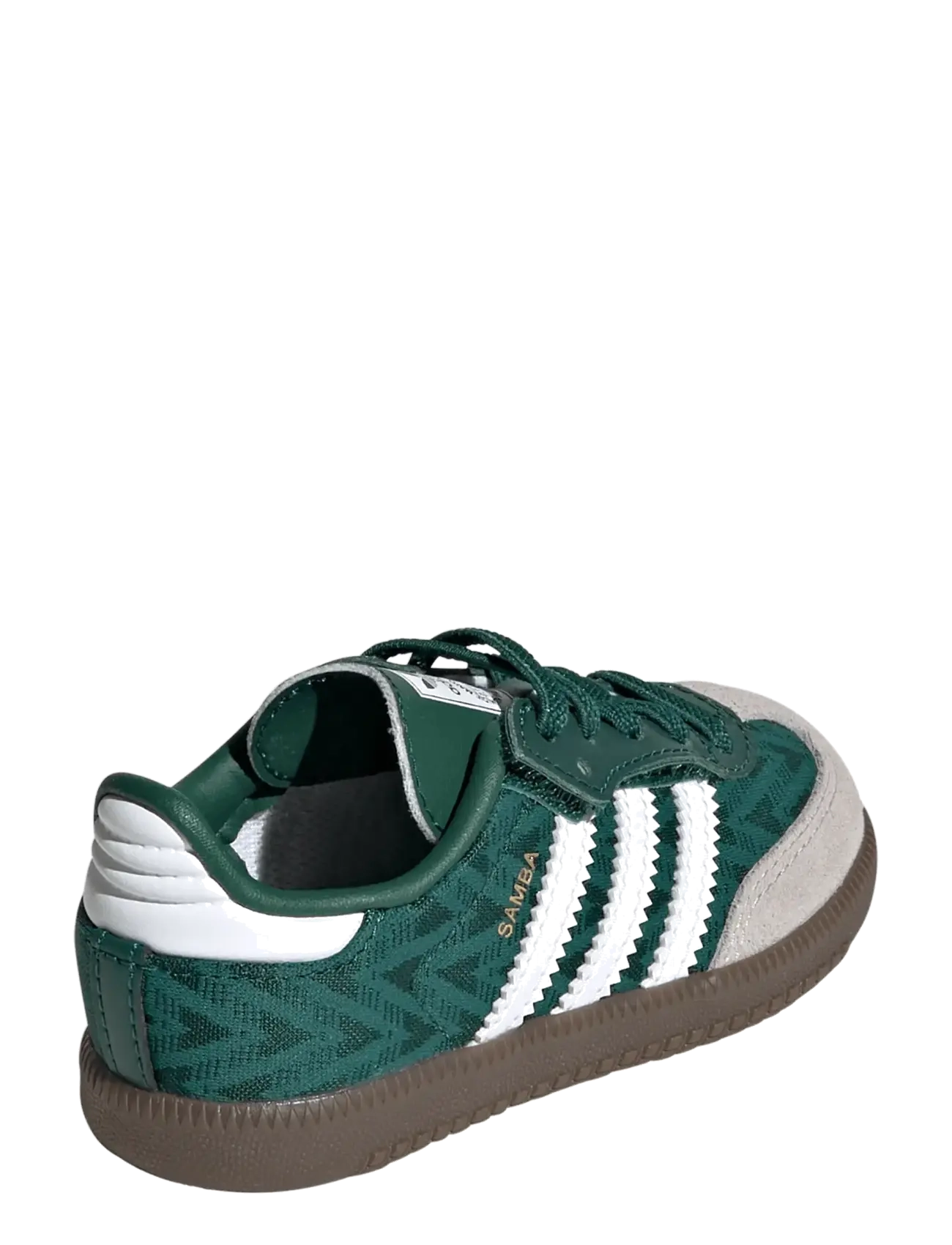 adidas Originals - SAMBA OG CF EL I - niedriger schnitt - cgreen/ftwwht/gum5 - 3