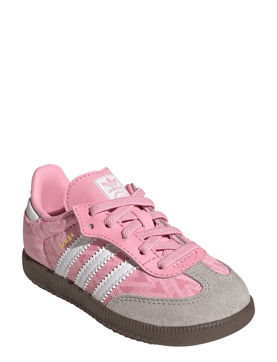 adidas Originals - SAMBA OG CF EL I - lave sneakers - ltpink/ftwwht/gum5 - 0