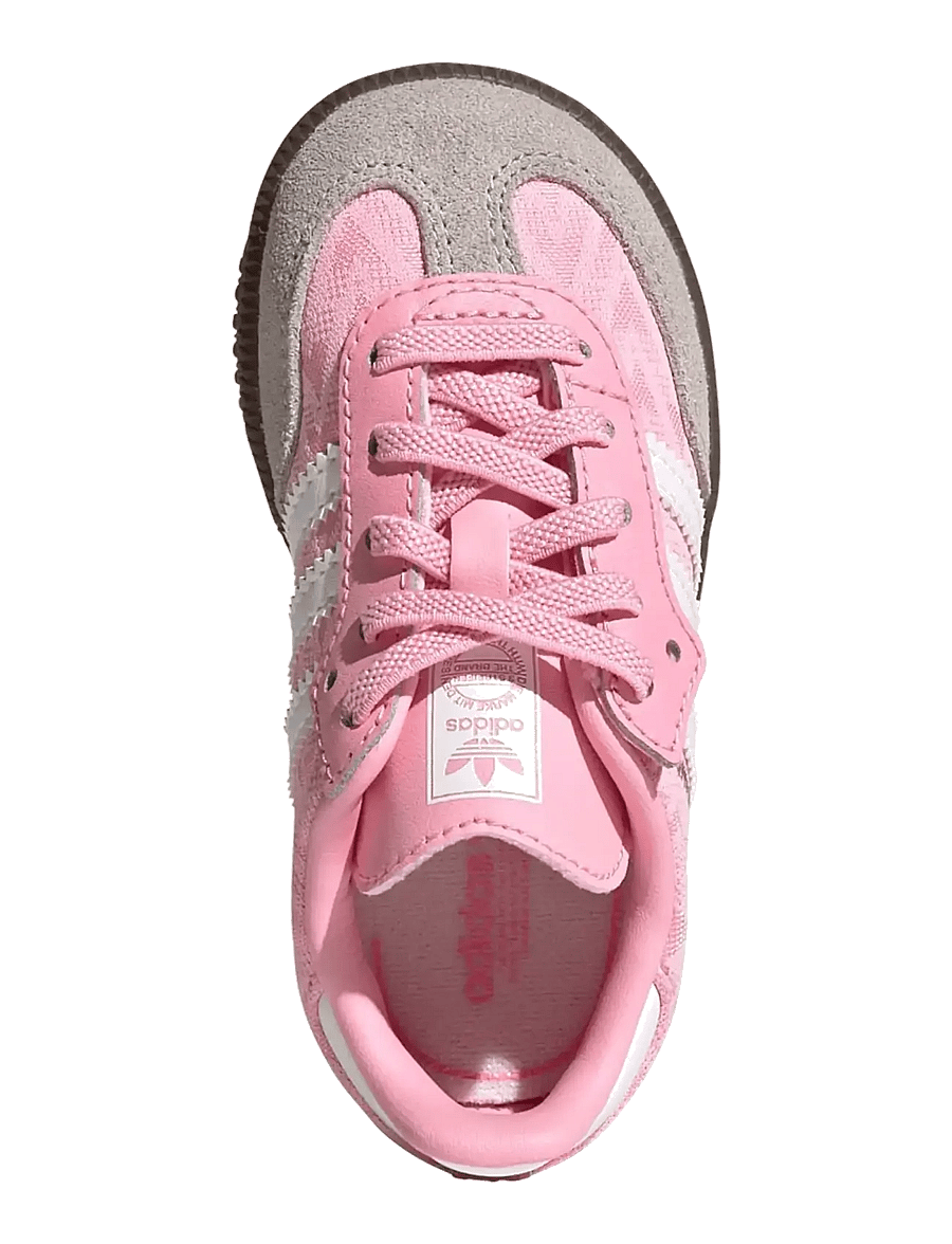 adidas Originals - SAMBA OG CF EL I - lave sneakers - ltpink/ftwwht/gum5 - 4