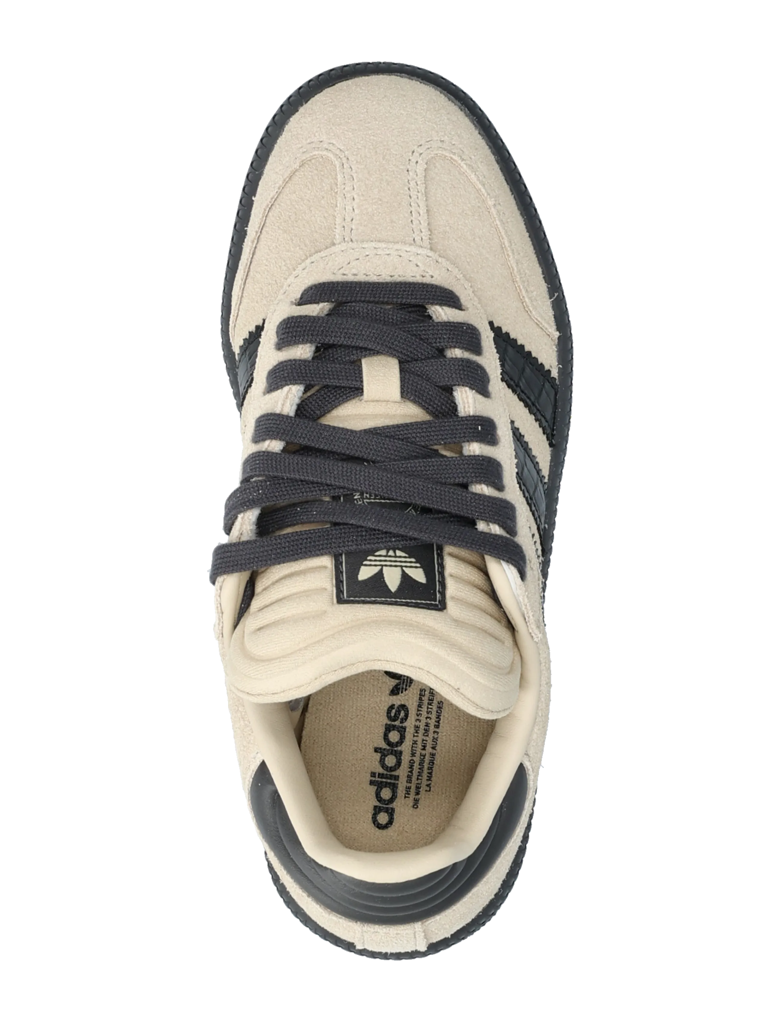 adidas Originals - SAMBA XLG J - låga sneakers - stokha/cblack/utiblk - 3