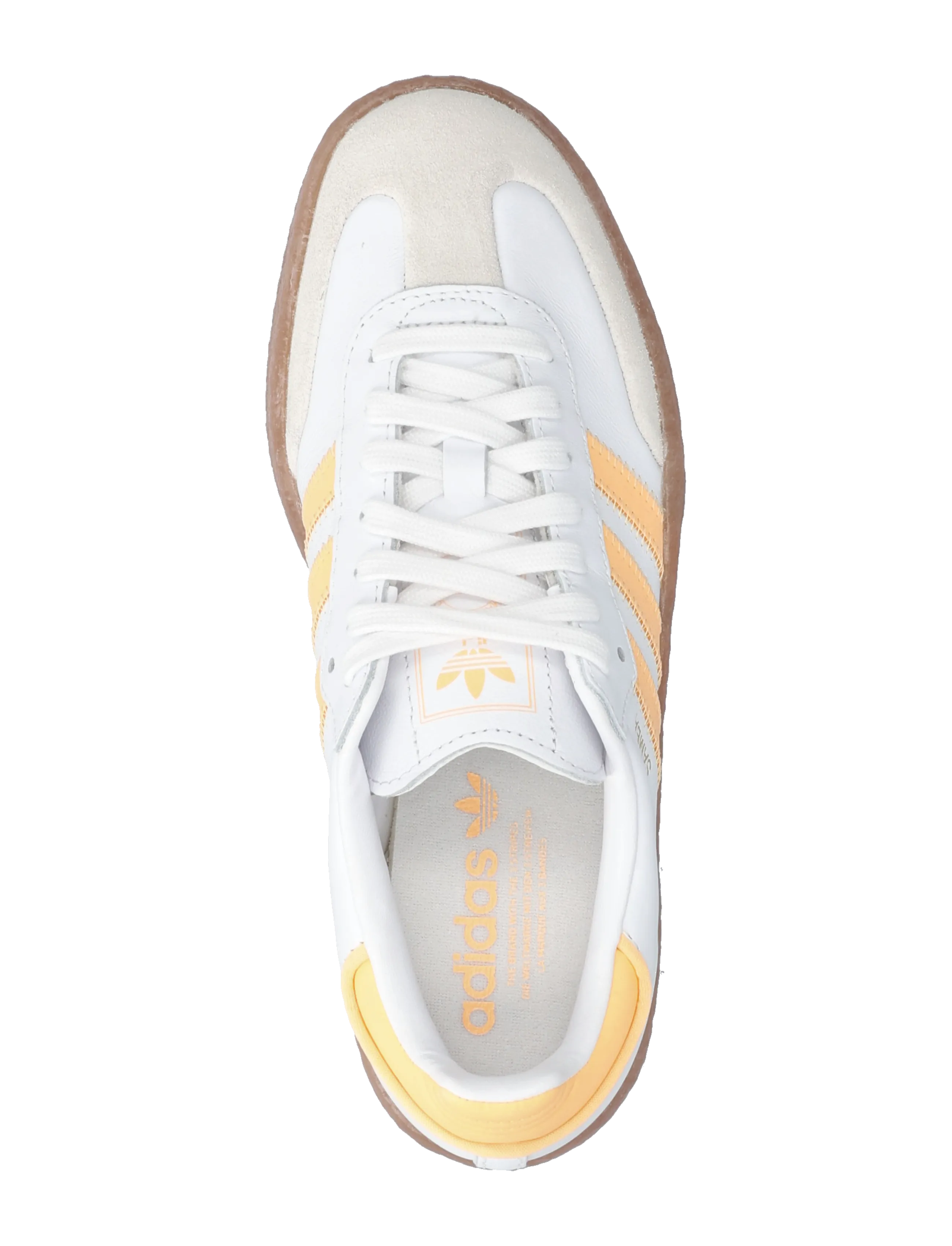 adidas Originals - SAMBAE J - lave sneakers - ftwwht/aciora/goldmt - 3