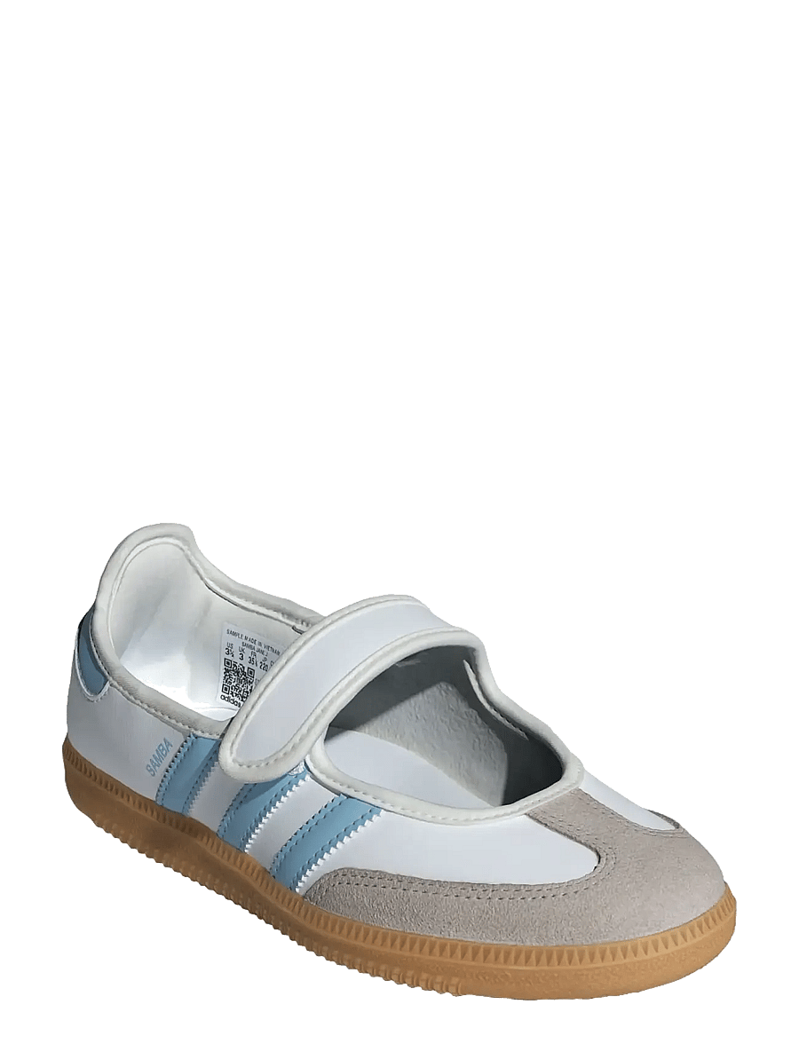 adidas Originals - SAMBA JANE J - ftwwht/clesky/gum3 - 0