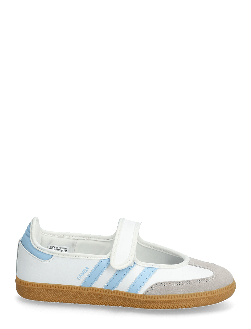 adidas Originals - SAMBA JANE J - niedriger schnitt - ftwwht/clesky/gum3 - 1