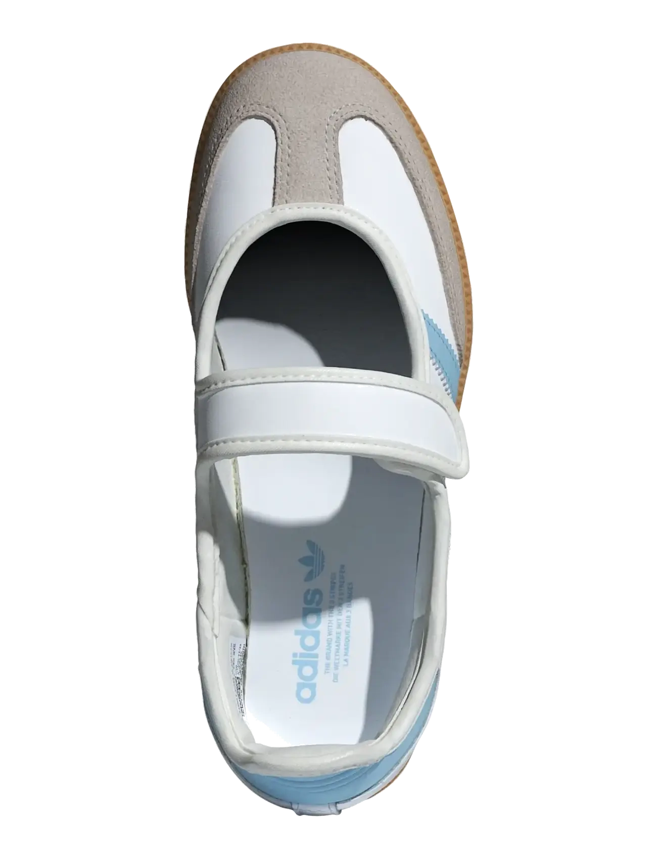 adidas Originals - SAMBA JANE J - ftwwht/clesky/gum3 - 4