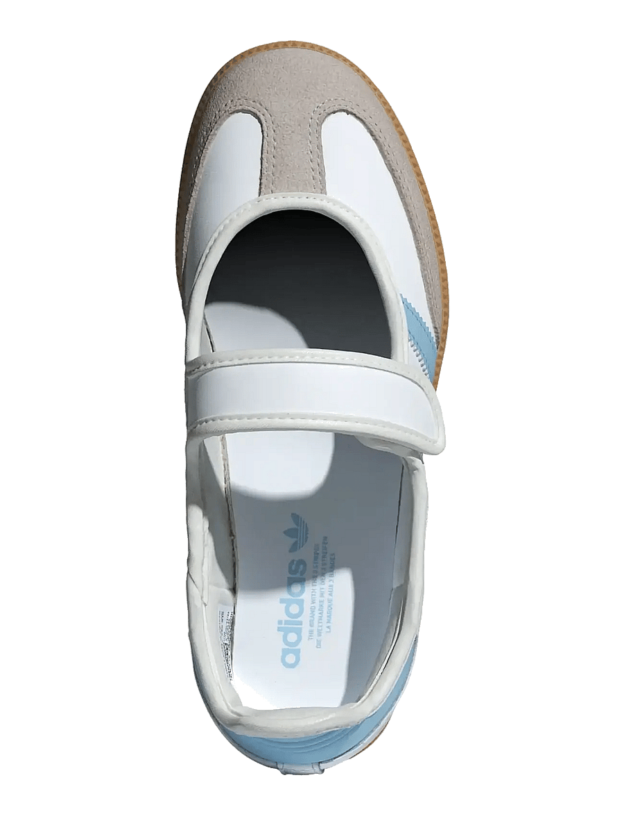 adidas Originals - SAMBA JANE J - ftwwht/clesky/gum3 - 4