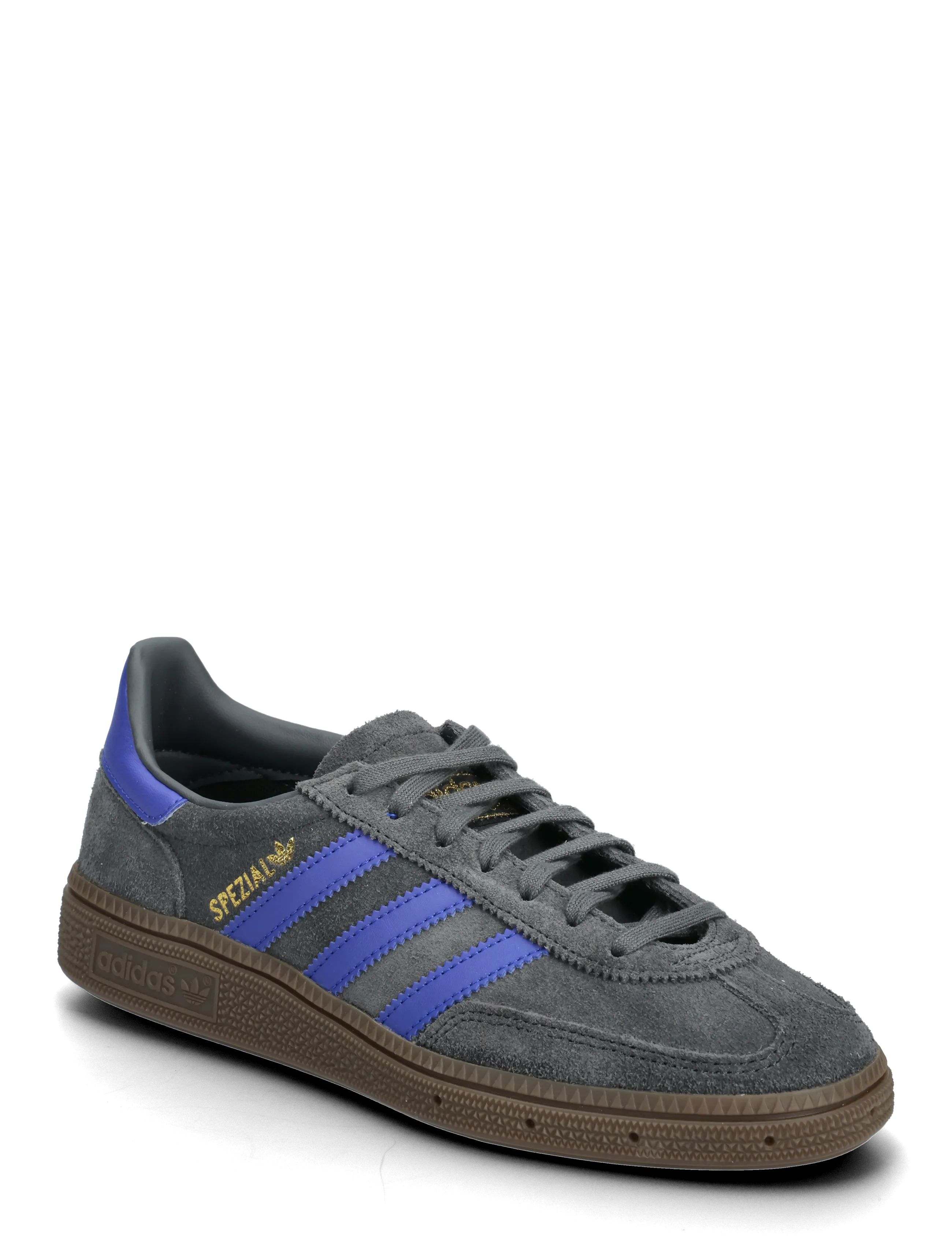 adidas Originals HANDBALL SPEZIAL J - Sneakers - CARBON/LUCBLU/GUM5 / grey