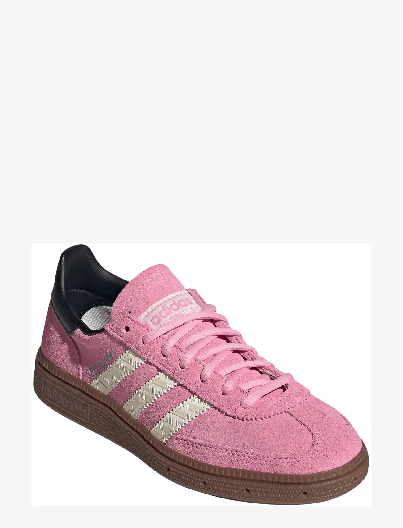 adidas Originals - HANDBALL SPEZIAL J - låga sneakers - ltpink/cblack/gum5 - 0