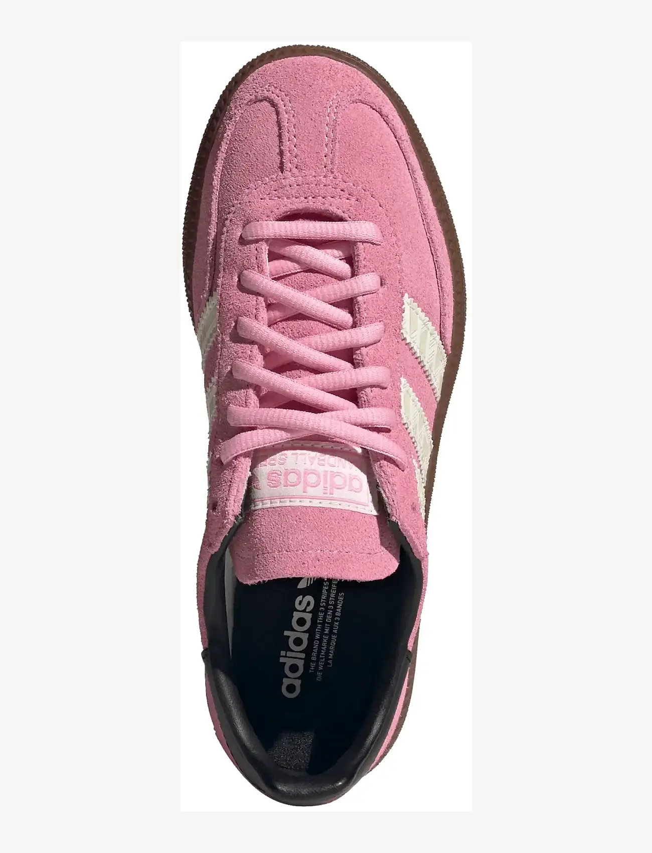 adidas Originals - HANDBALL SPEZIAL J - låga sneakers - ltpink/cblack/gum5 - 4