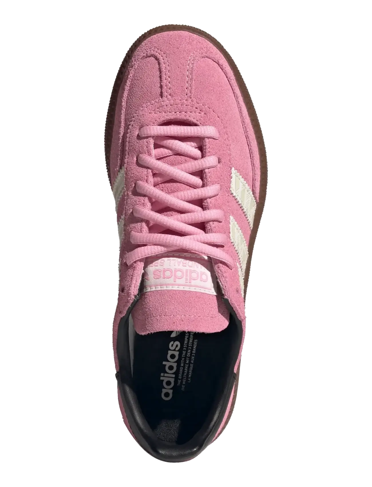 adidas Originals - HANDBALL SPEZIAL J - lave sneakers - ltpink/cblack/gum5 - 4