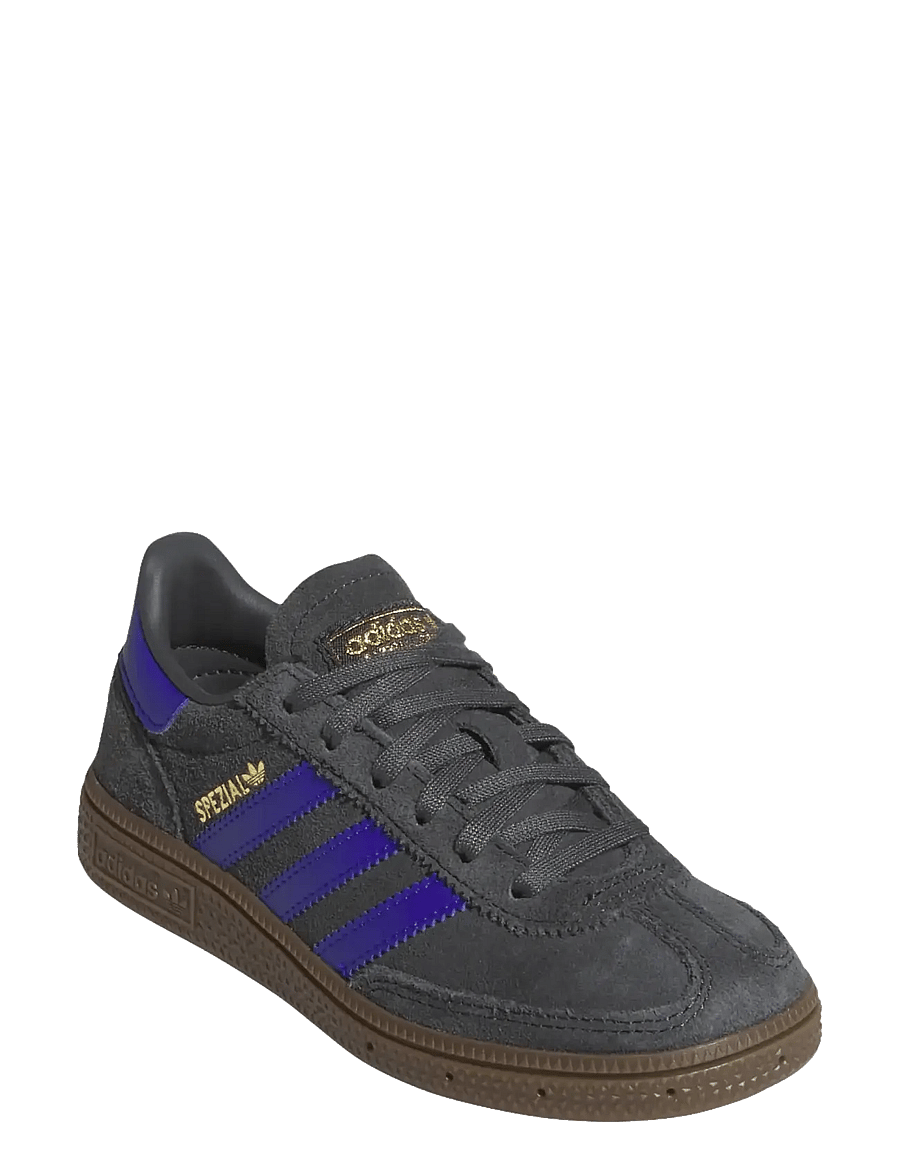 adidas Originals - HANDBALL SPEZIAL C - low-top sneakers - carbon/lucblu/gum5 - 0