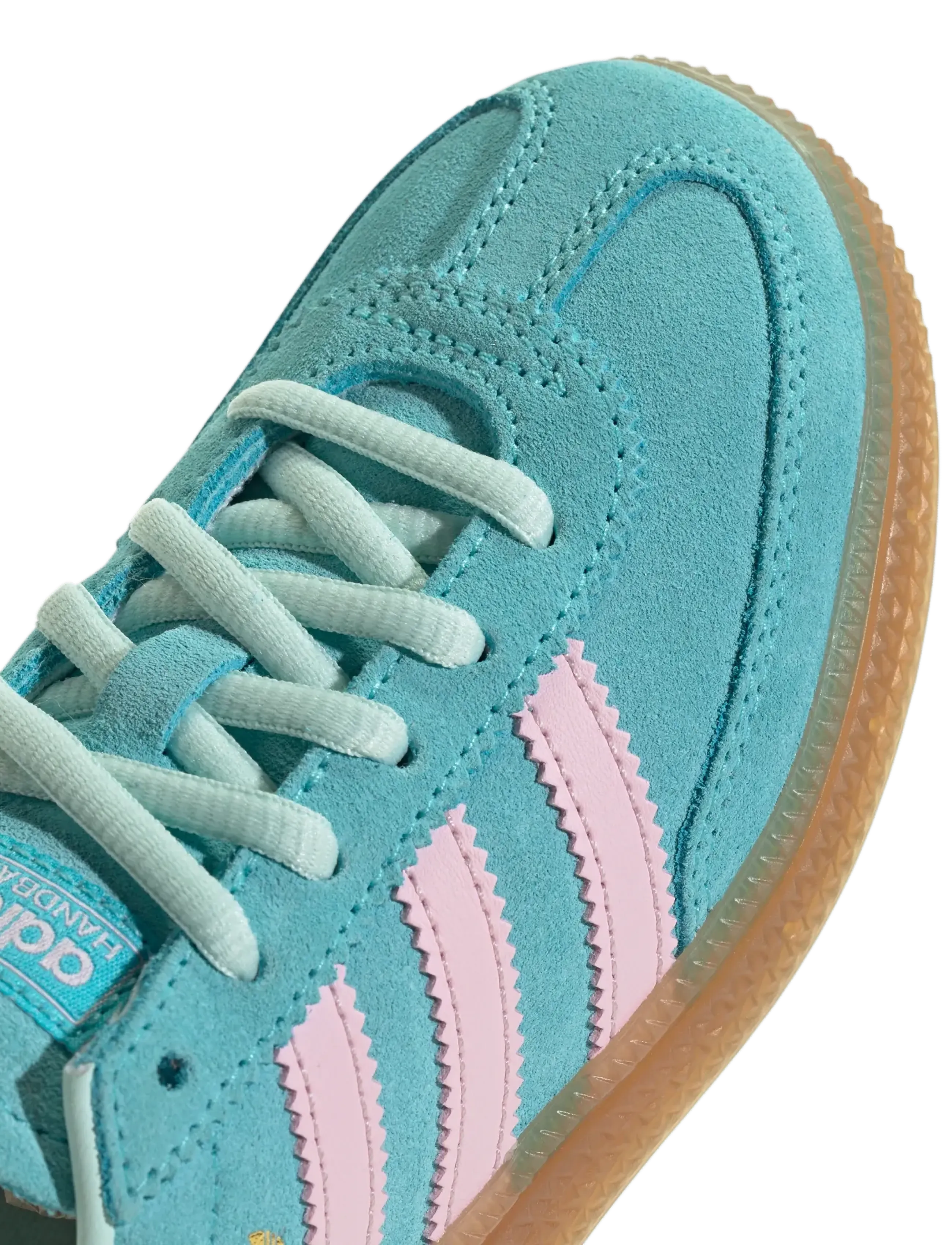 adidas Originals - HANDBALL SPEZIAL C - lágir strigaskór - pulaqu/clpink/gum5 - 5
