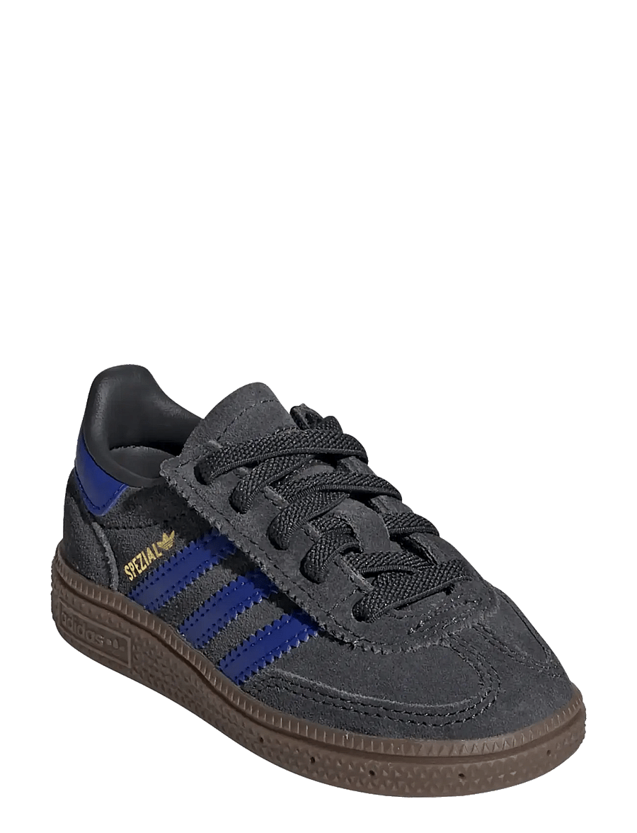 adidas Originals - HANDBALL SPEZIAL CF EL I - lave sneakers - carbon/lucblu/gum5 - 0