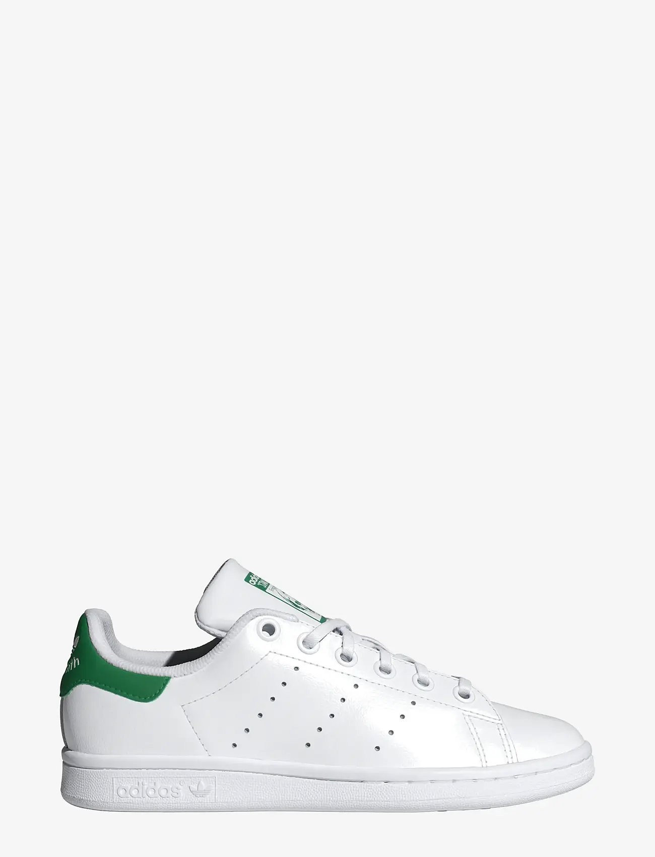 adidas Originals - STAN SMITH J - low-top sneakers - ftwwht/ftwwht/green - 1