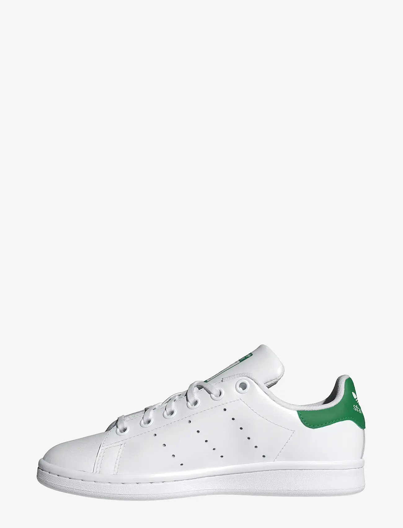 adidas Originals - STAN SMITH J - low-top sneakers - ftwwht/ftwwht/green - 2