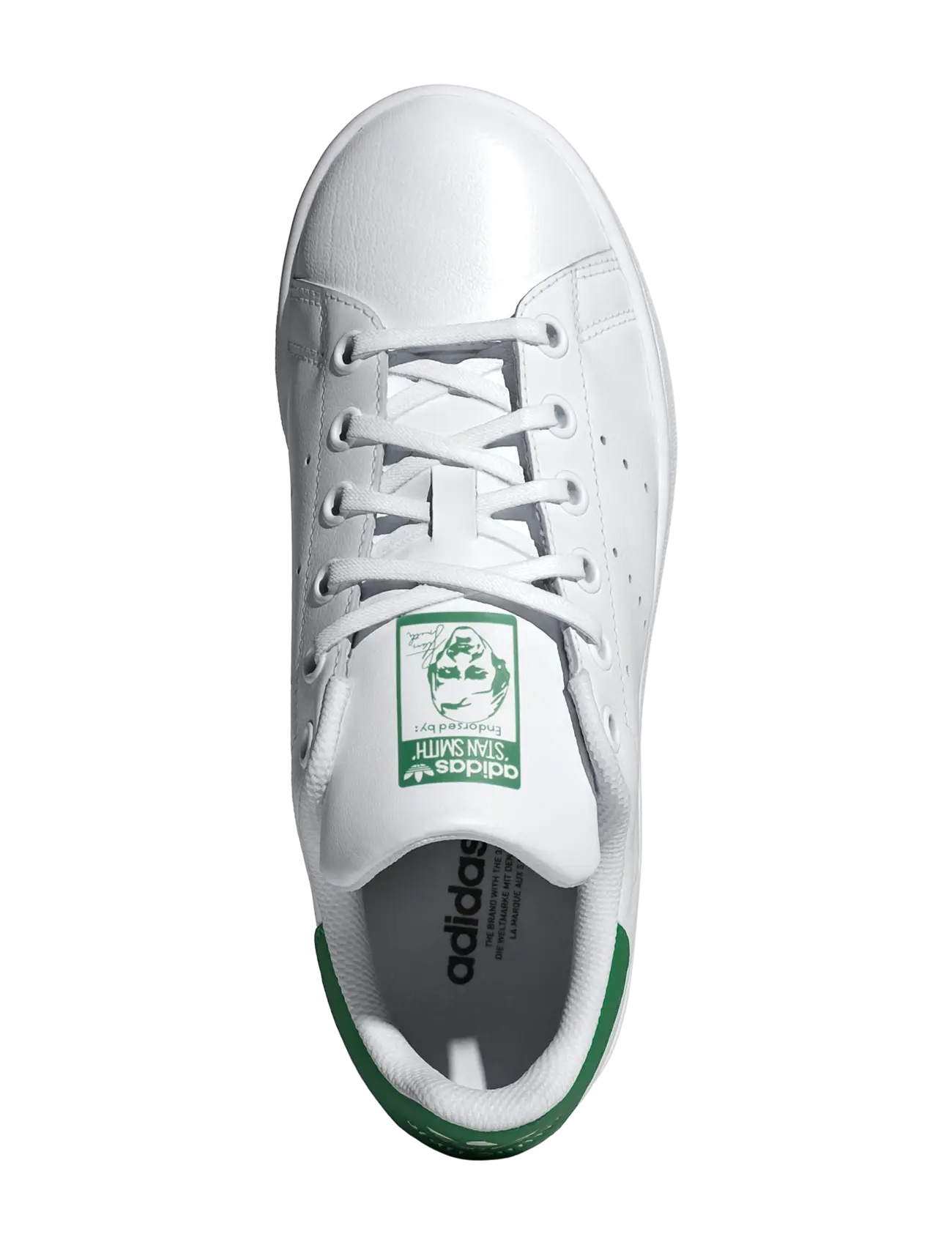 adidas Originals - STAN SMITH J - ftwwht/ftwwht/green - 4