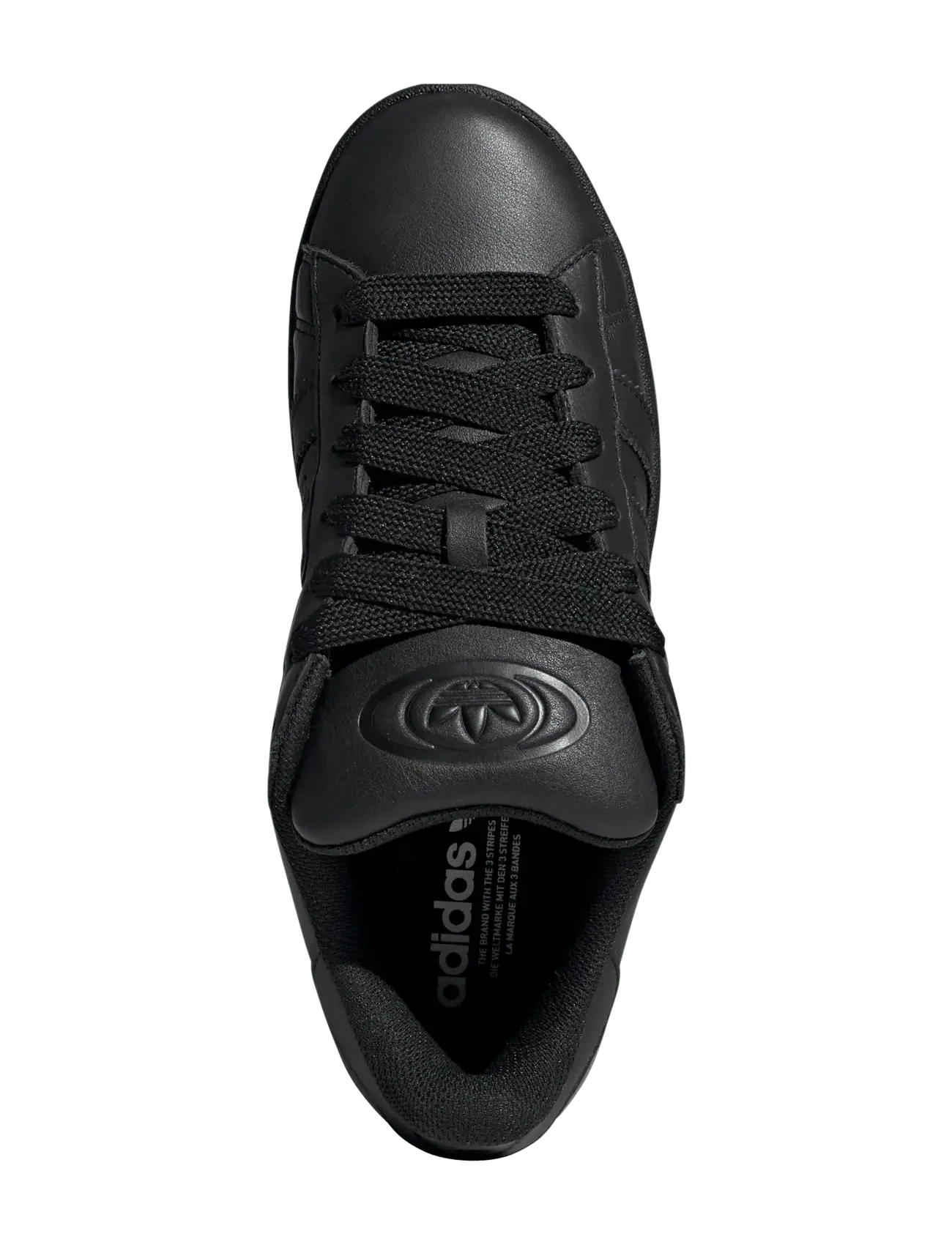 adidas Originals - CAMPUS 00s - laisvalaikio batai žemu aulu - cblack/cblack/cblack - 4