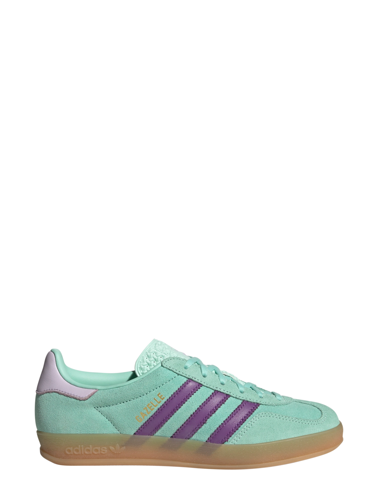 adidas Originals - GAZELLE INDOOR W - niedrige sneakers - clemin/actpur/icelav - 1