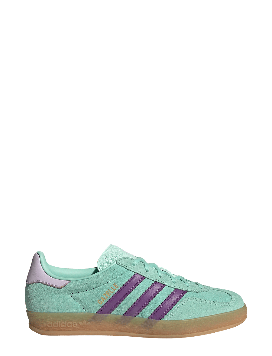 adidas Originals - GAZELLE INDOOR W - niedrige sneakers - clemin/actpur/icelav - 1