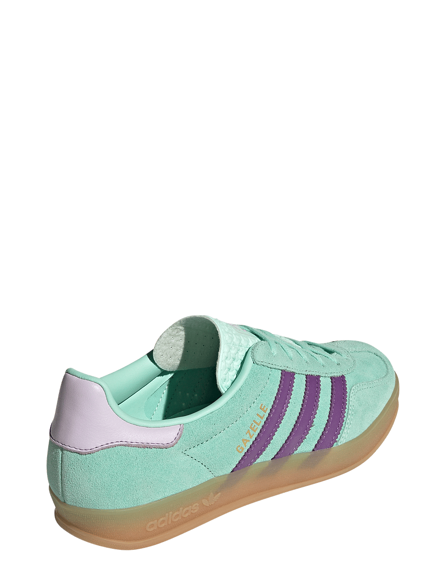 adidas Originals - GAZELLE INDOOR W - niedrige sneakers - clemin/actpur/icelav - 3