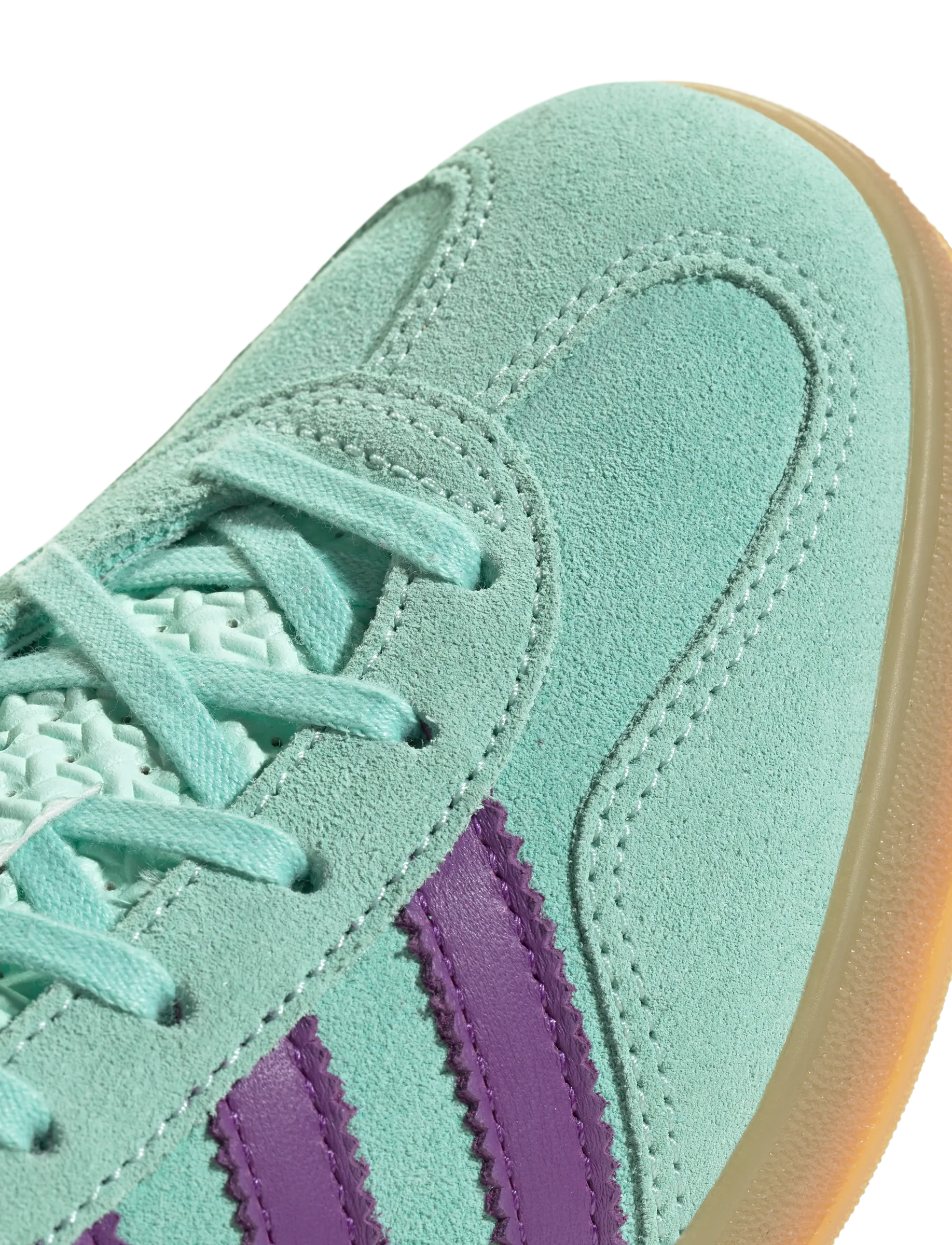 adidas Originals - GAZELLE INDOOR W - niedrige sneakers - clemin/actpur/icelav - 5