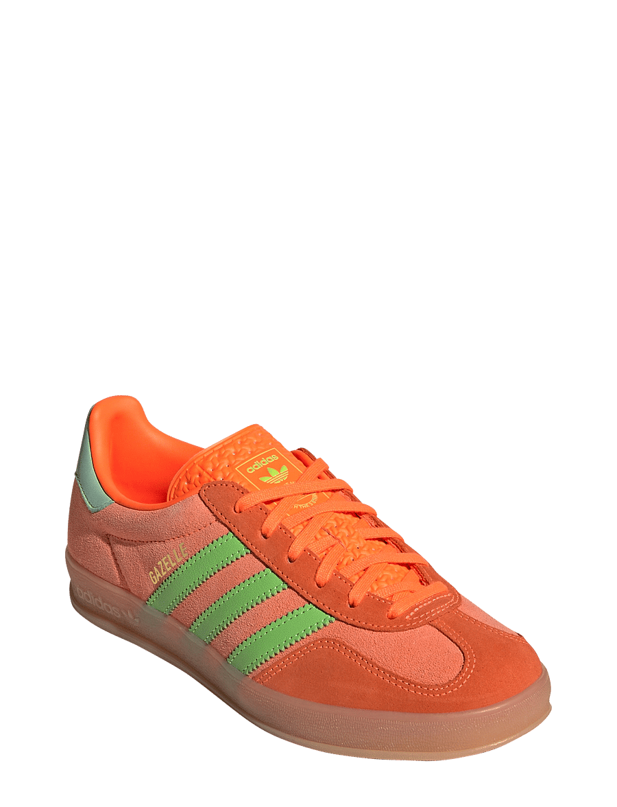 adidas Originals - GAZELLE INDOOR W - baskets basses - clemin/sorang/sgreen - 0