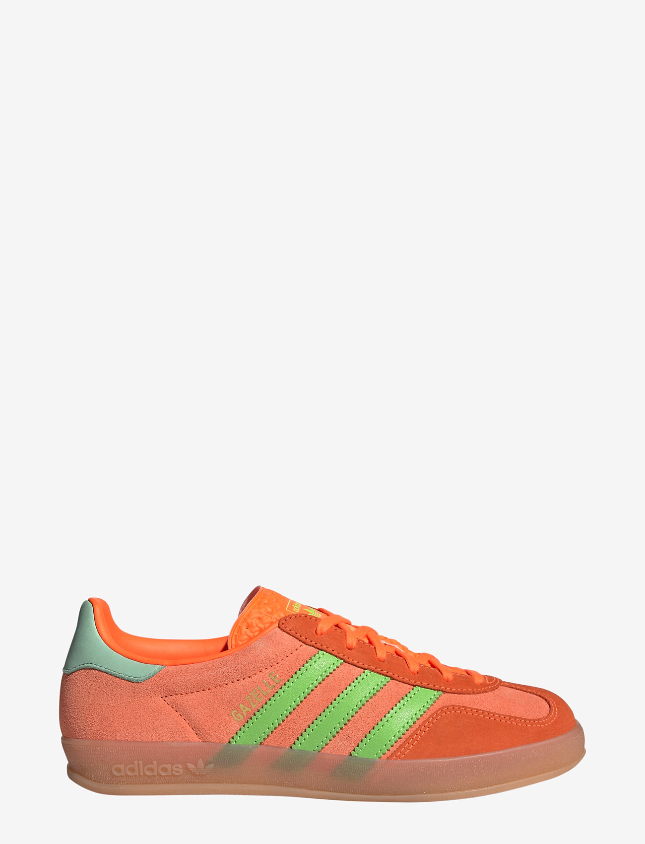 adidas Originals - GAZELLE INDOOR W - låga sneakers - clemin/sorang/sgreen - 1