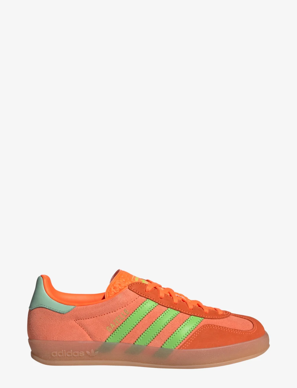 adidas Originals - GAZELLE INDOOR W - niedrige sneakers - clemin/sorang/sgreen - 1