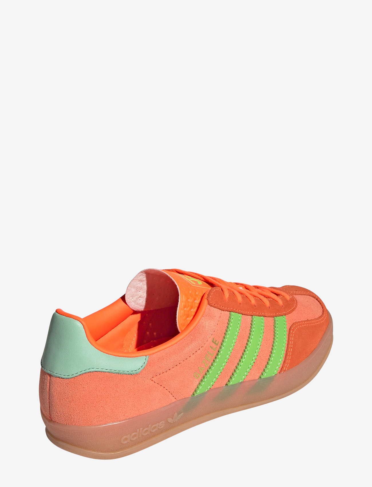 adidas Originals - GAZELLE INDOOR W - låga sneakers - clemin/sorang/sgreen - 3