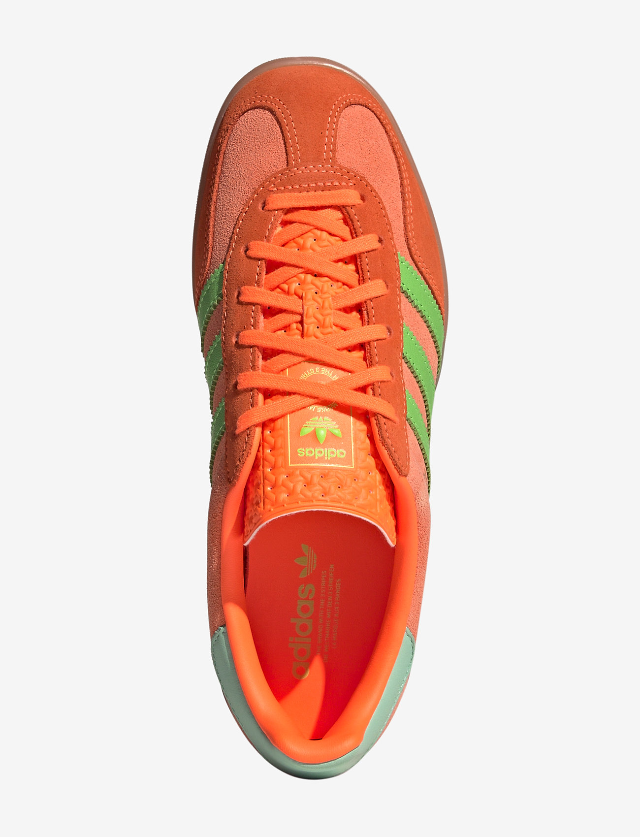 adidas Originals - GAZELLE INDOOR W - låga sneakers - clemin/sorang/sgreen - 4