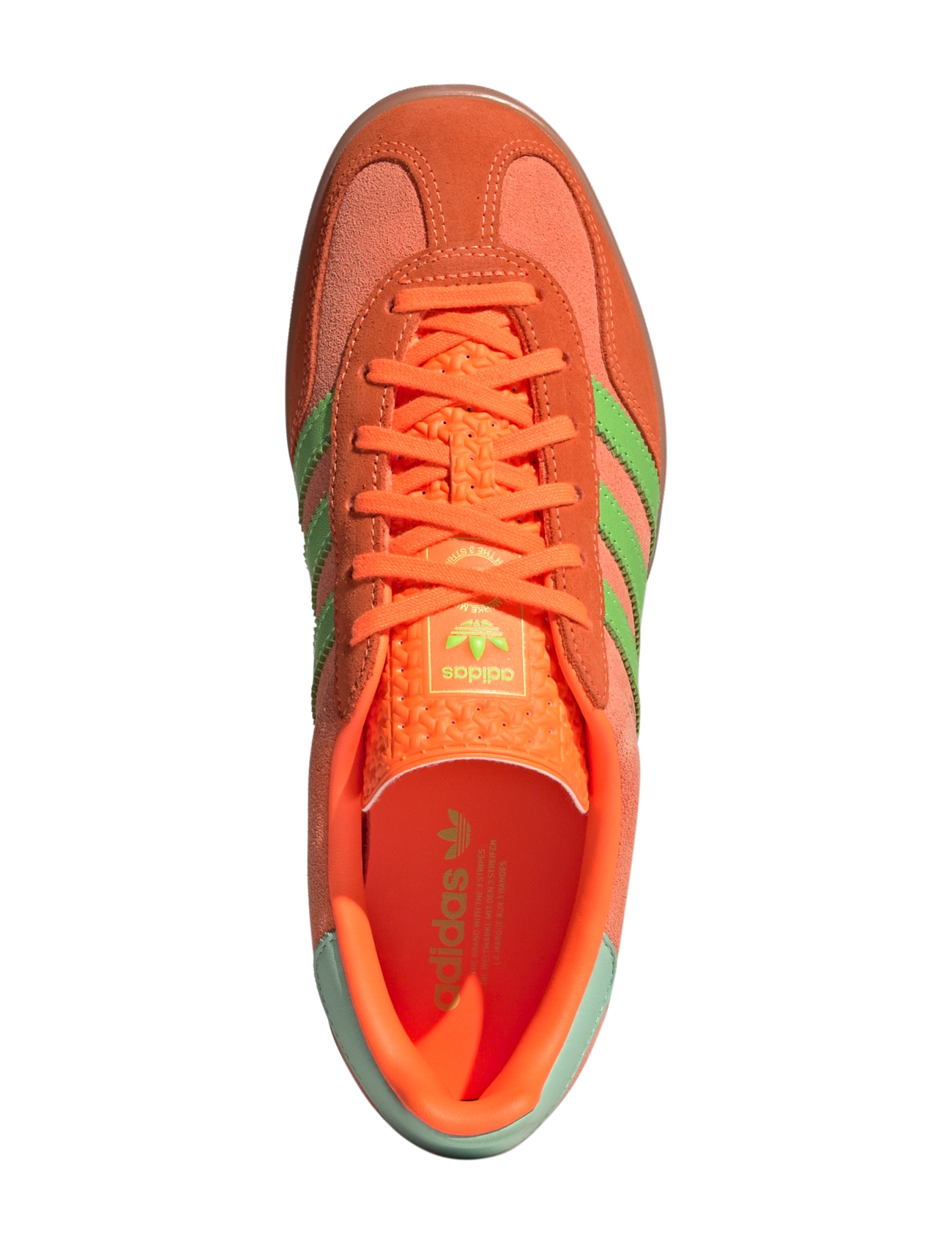 adidas Originals - GAZELLE INDOOR W - baskets basses - clemin/sorang/sgreen - 4