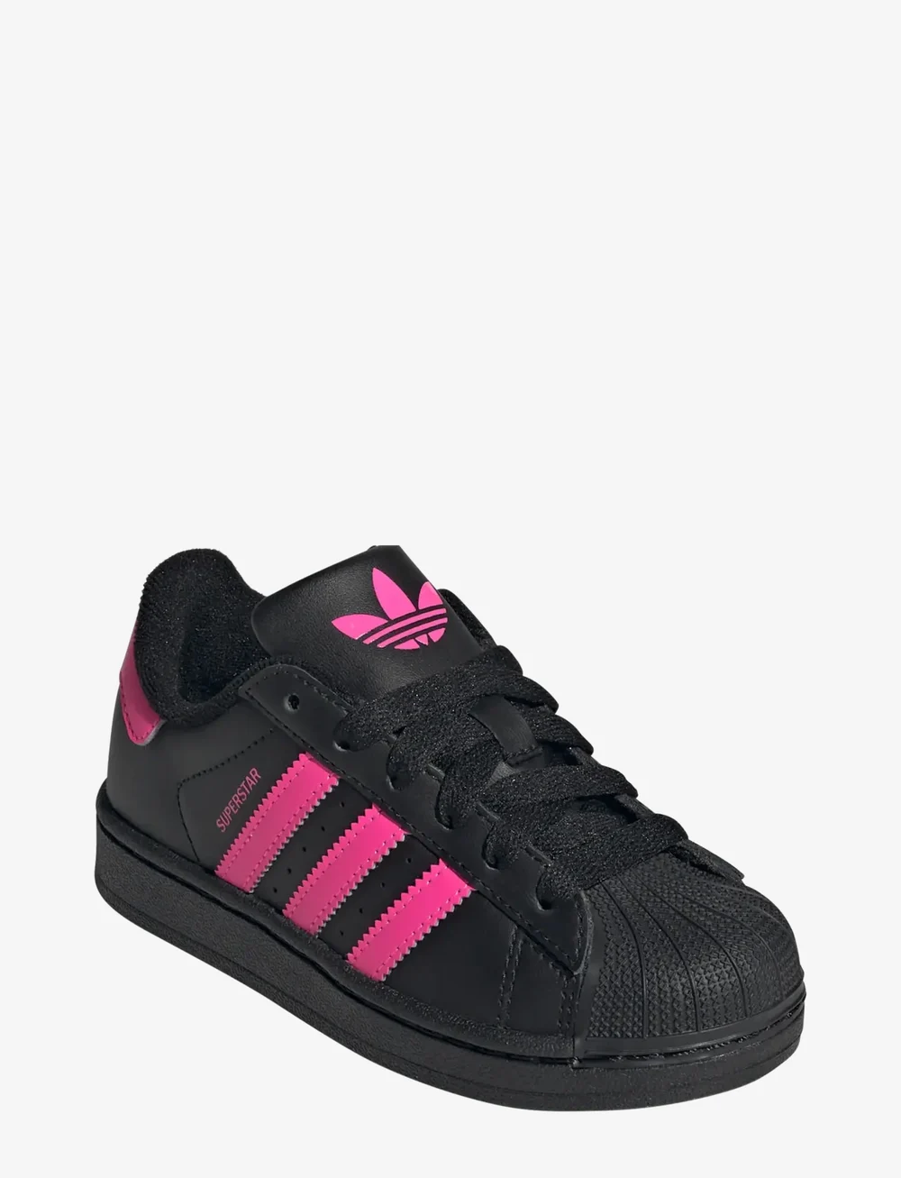 adidas Originals - SUPERSTAR II C - niedriger schnitt - cblack/lucpnk/cblack - 0